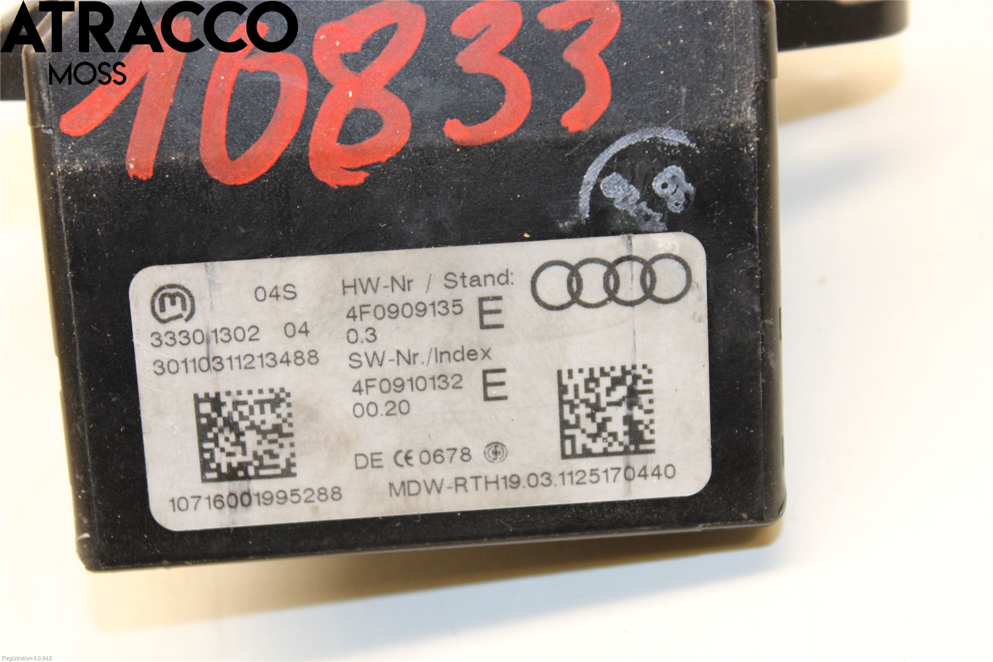 Audi A6/S6     05-11 Tenningslås - Rattlås