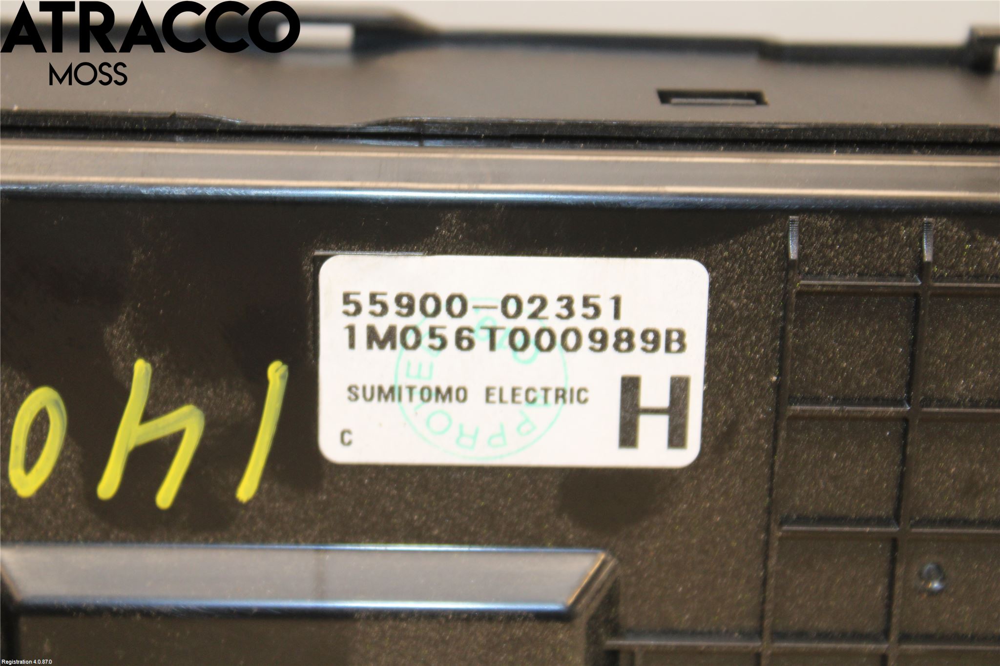 Toyota AURIS 10-12 Varme Ac Betjening-Display