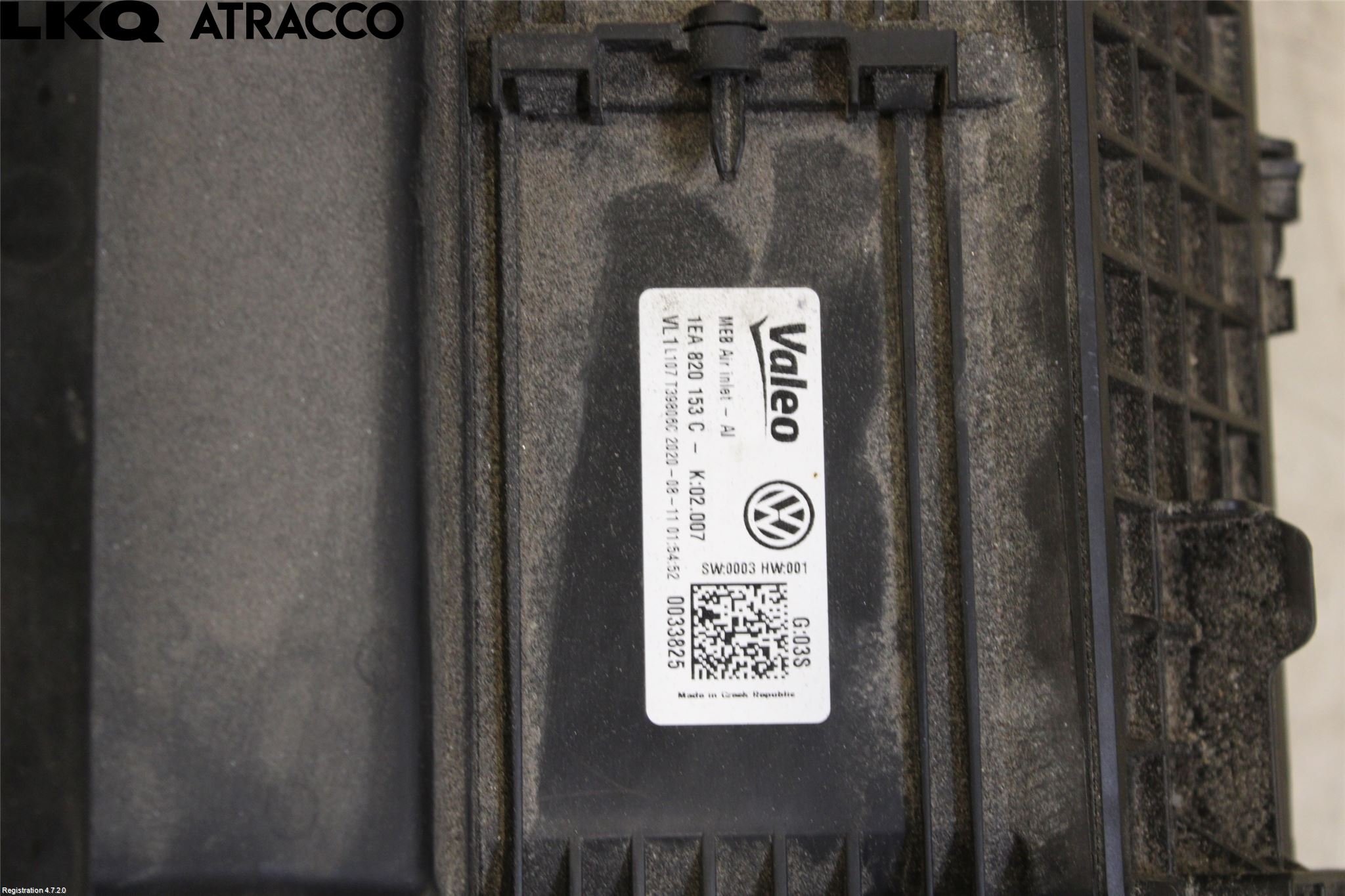 Volkswagen VW ID.3 21- Varmeapparat Register Komplett