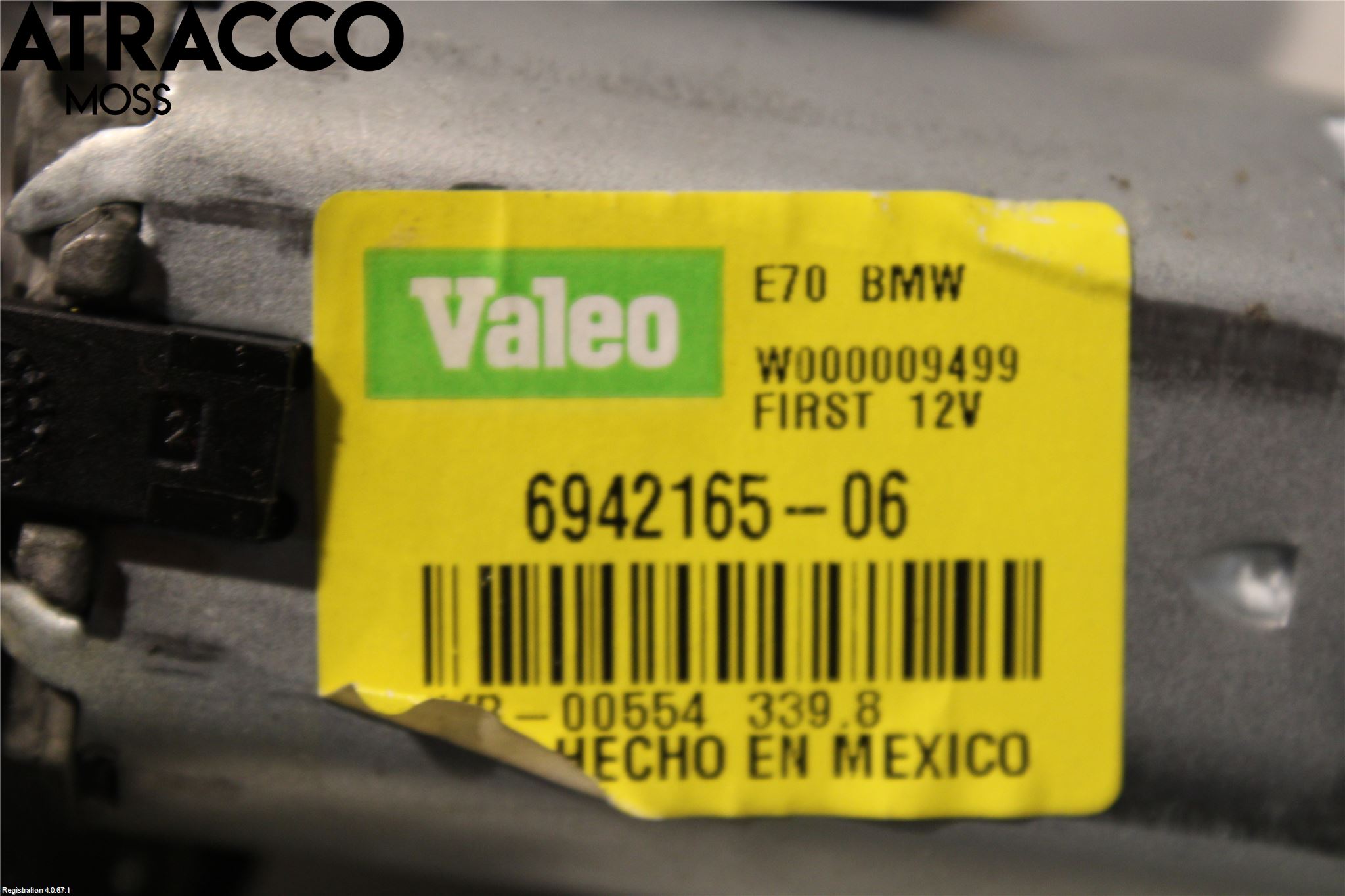 BMW X5 E70 07-13 Viskermotor Bakluke