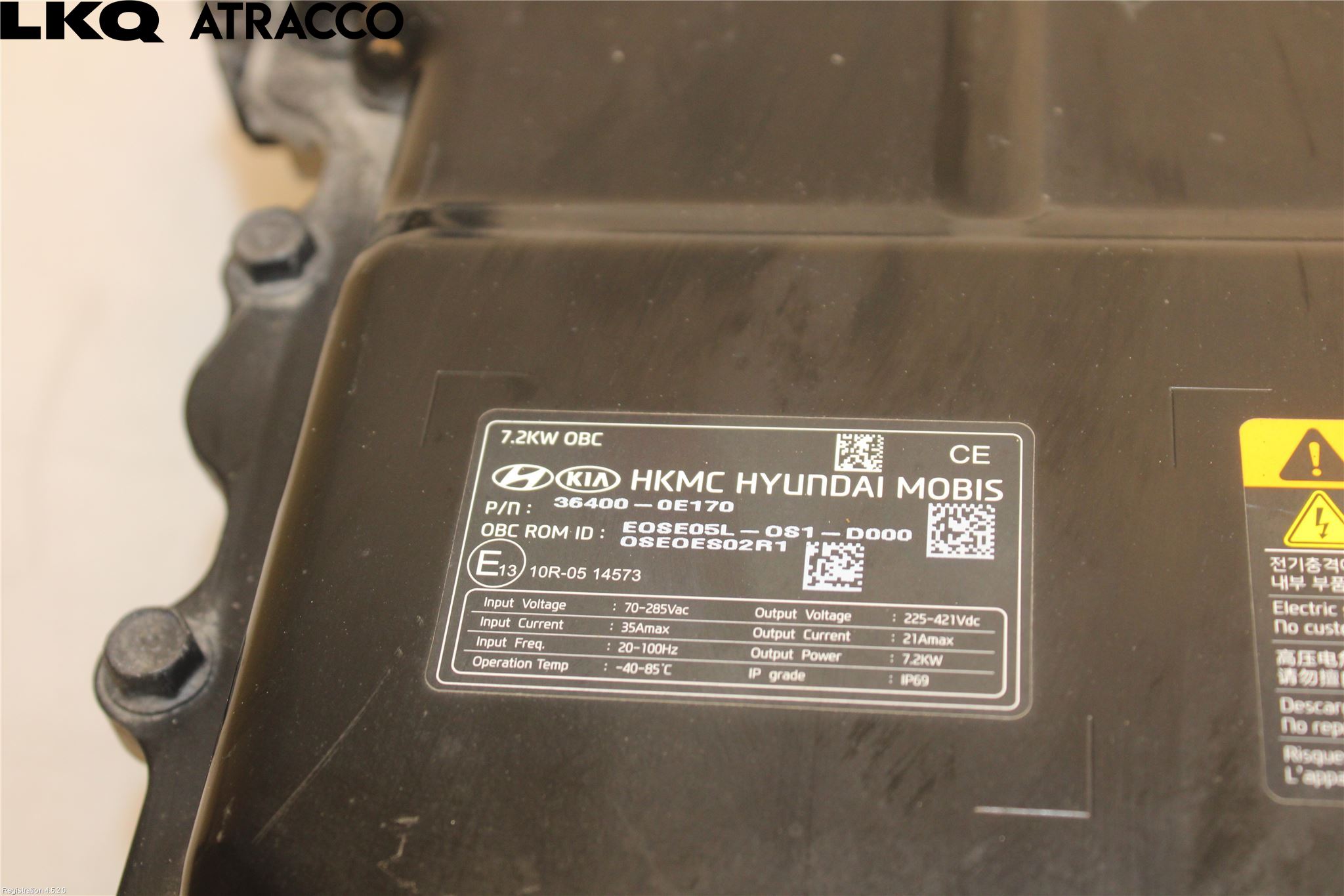 Hyundai KONA/ELECTRIC OS 18-23 Batterilader Hybrid