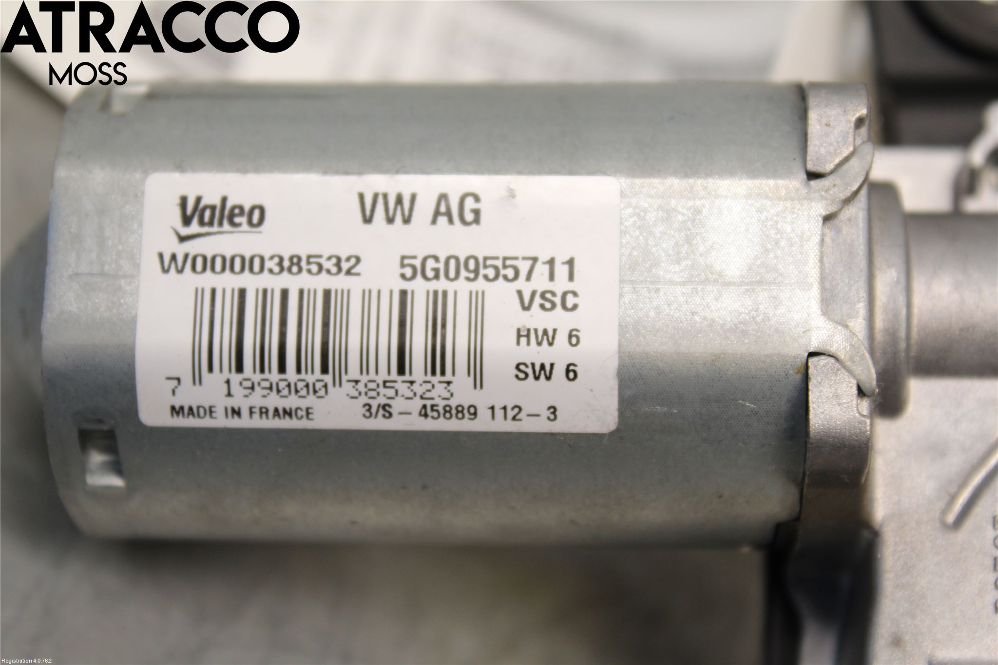 Volkswagen VW GOLF / E-GOLF VII 13-20 Viskermotor Bakluke