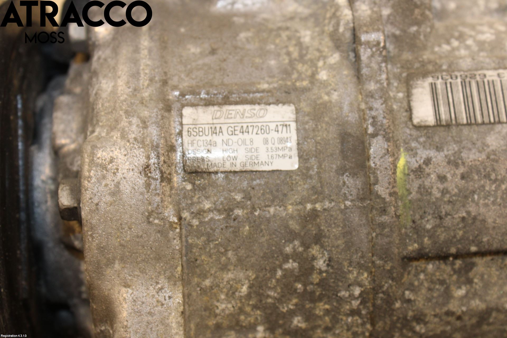 BMW 1 F20/F21 11-19 Varme Ac Kompressor