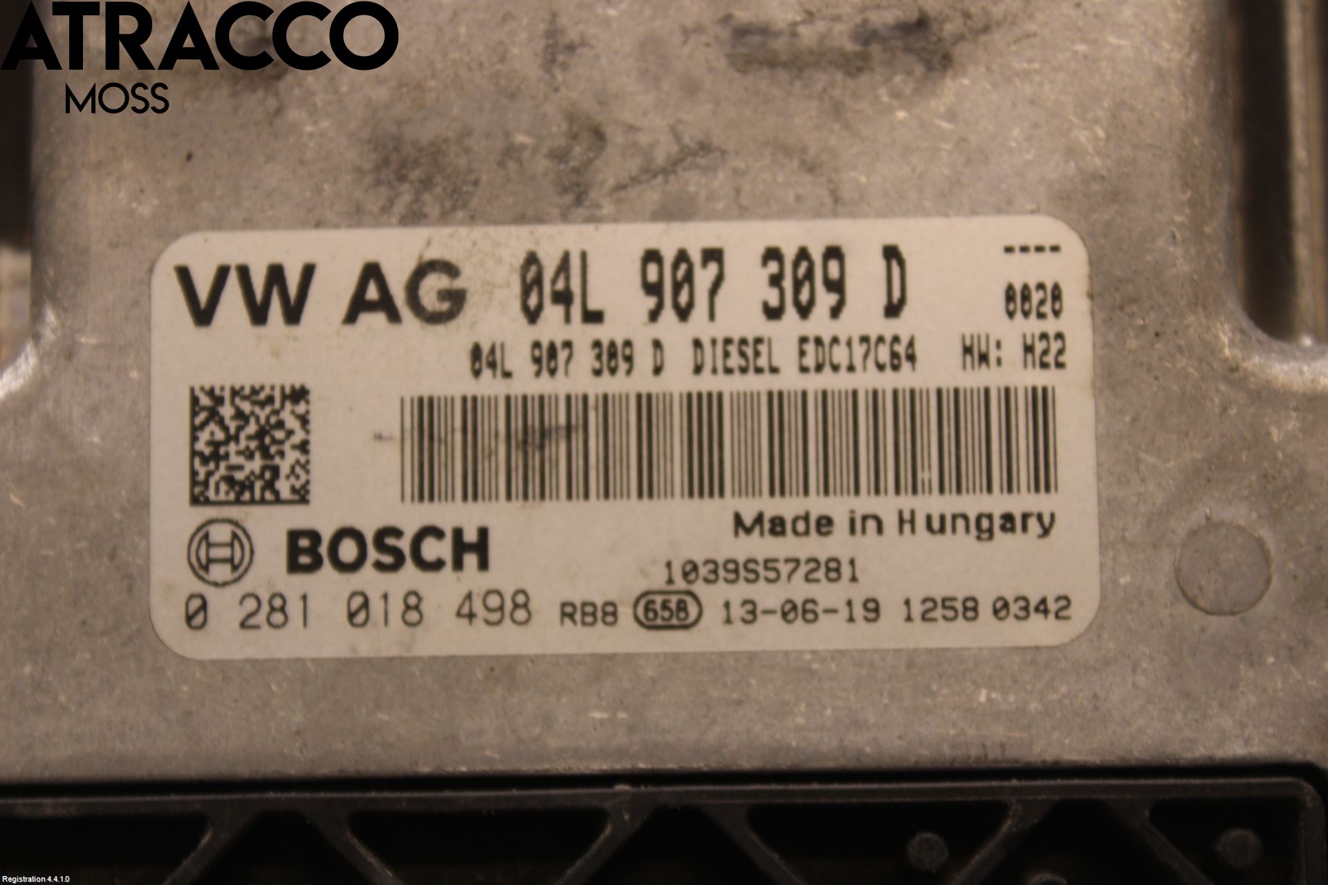 Volkswagen VW GOLF / E-GOLF VII 13-20 Styreenhet Innsprøytning