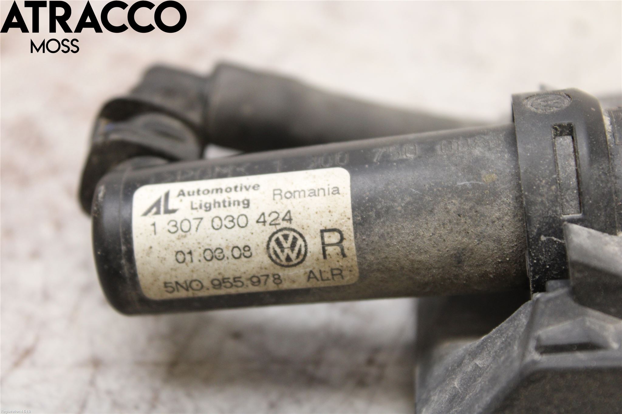 Volkswagen VW TIGUAN 07-16 Spylerdyse Frontlykter