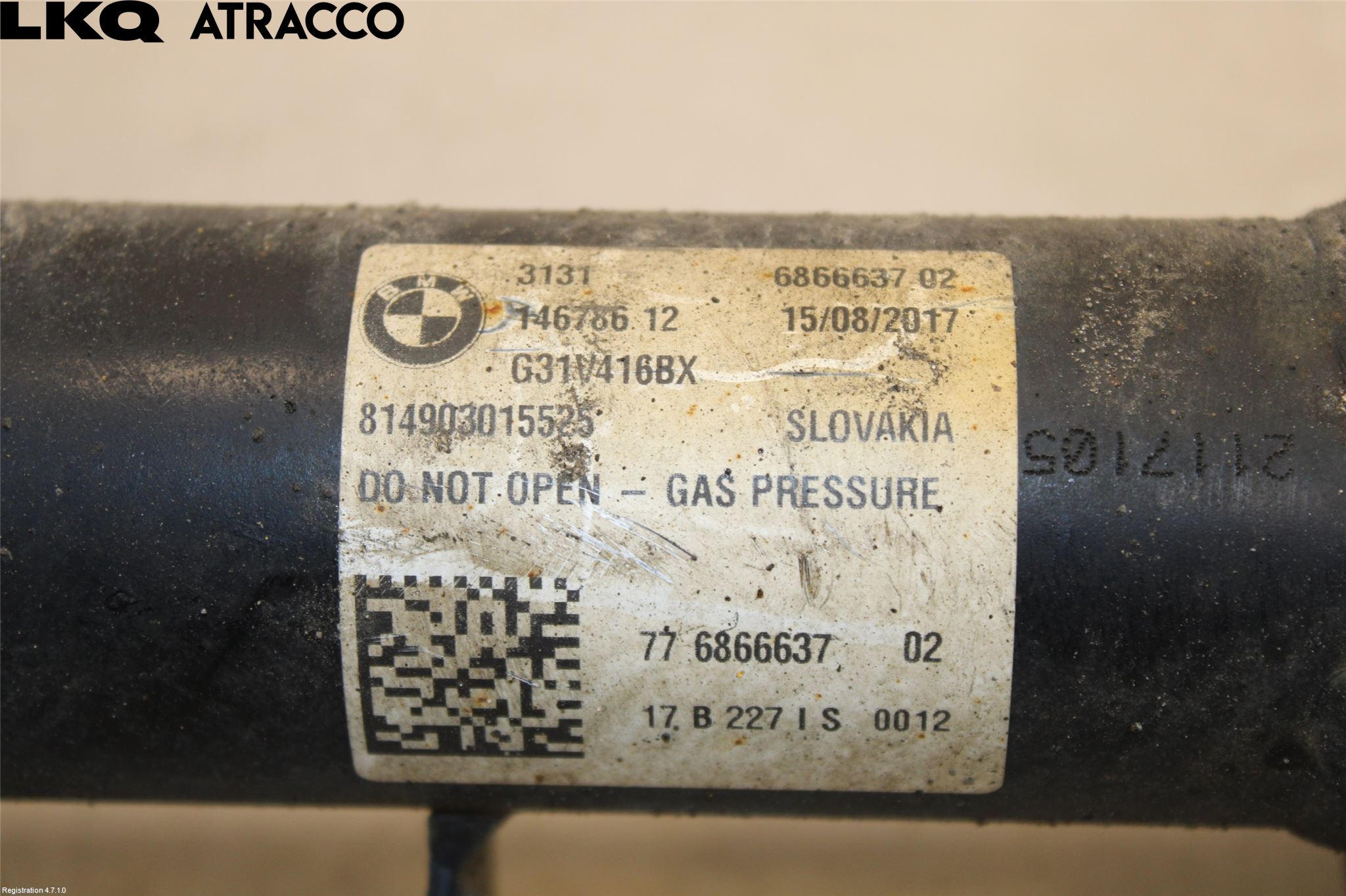 BMW 5 G30/G31/F90 17-23 Fjærbein Foran Venstre
