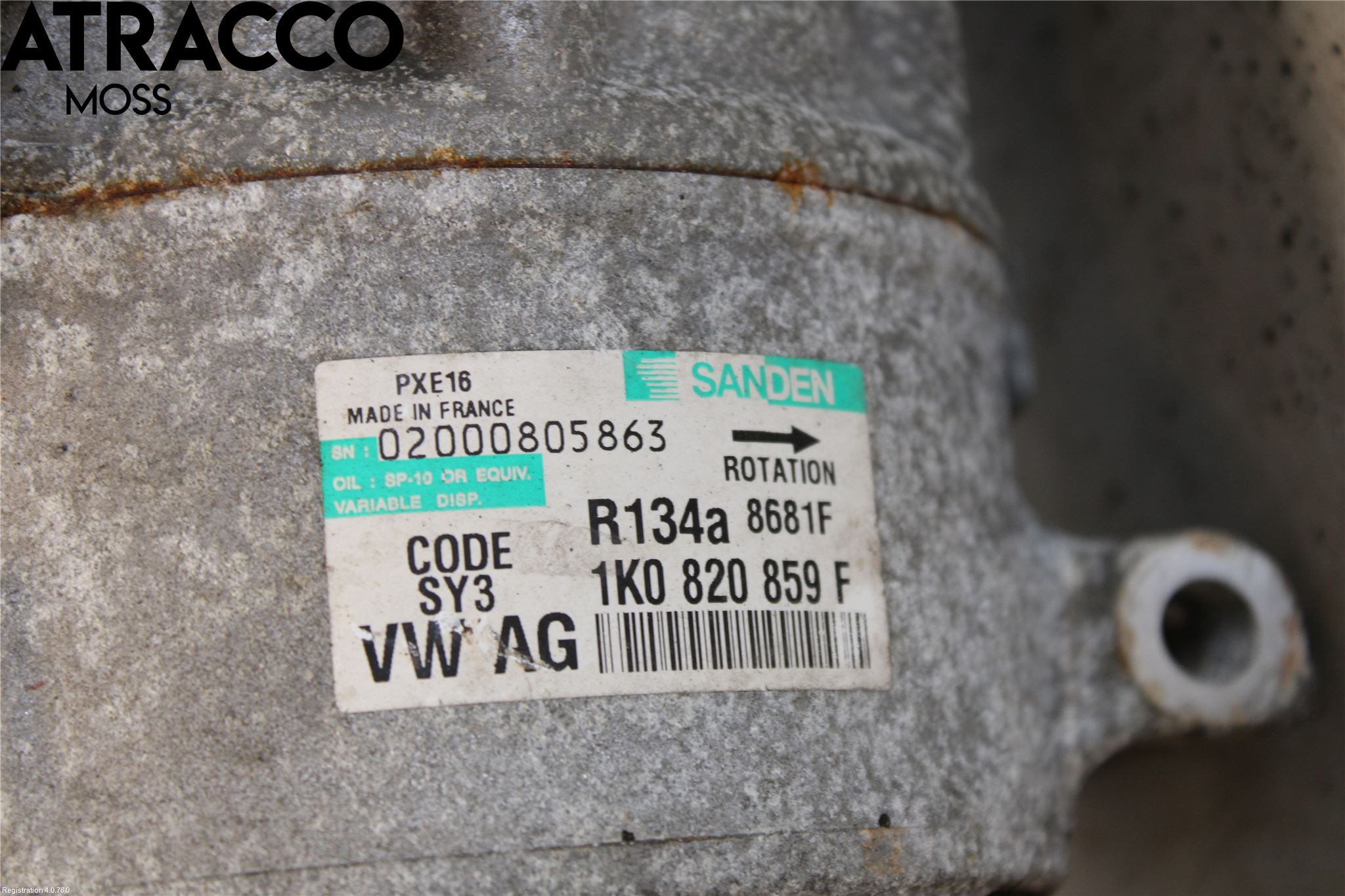 Volkswagen VW PASSAT 05-11 Varme Ac Kompressor