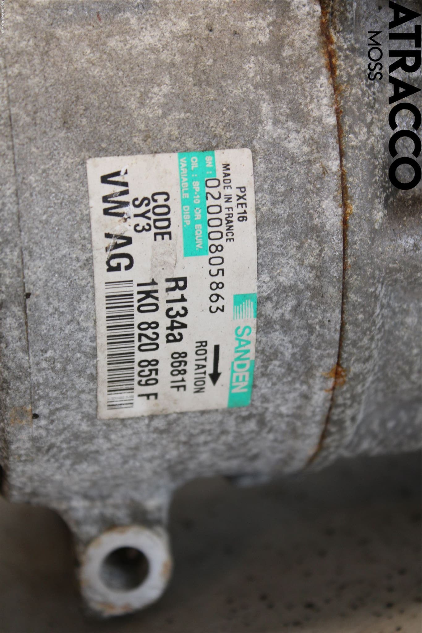 Volkswagen VW PASSAT 05-11 Varme Ac Kompressor