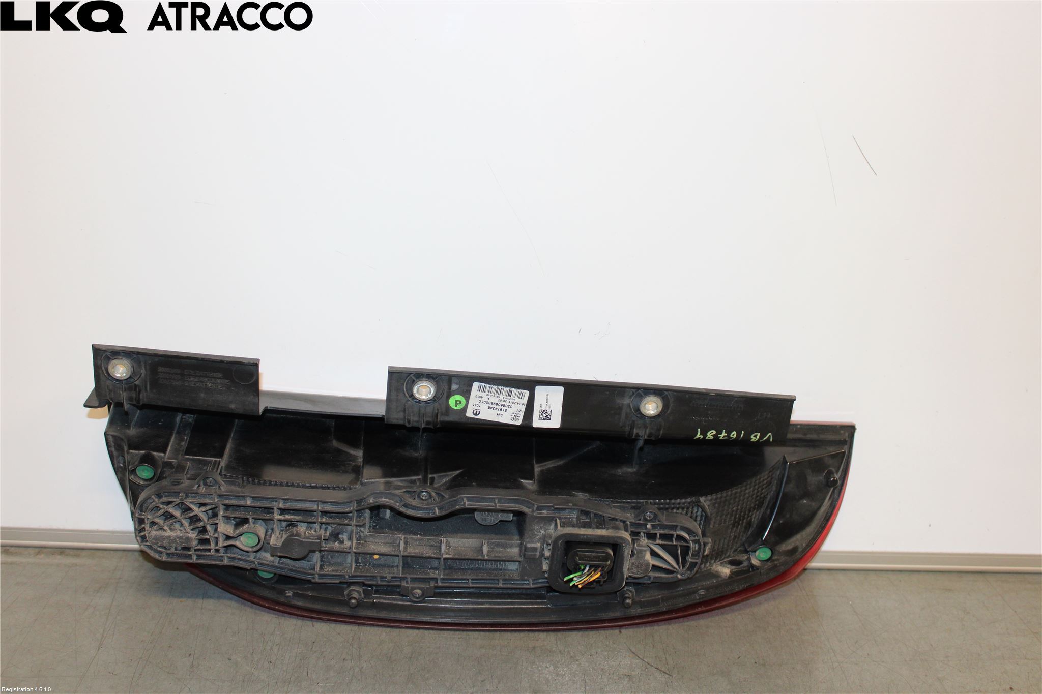 Fiat DOBLO CARGO Baklykt Venstre