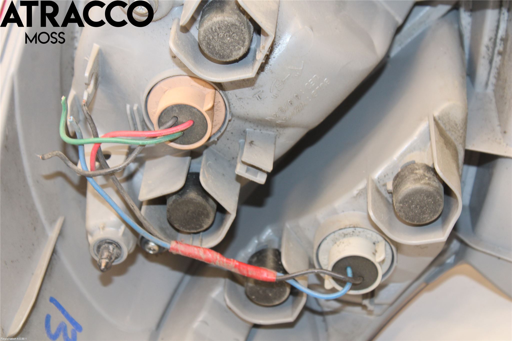 Toyota VERSO-S 11-16 Baklykt Venstre