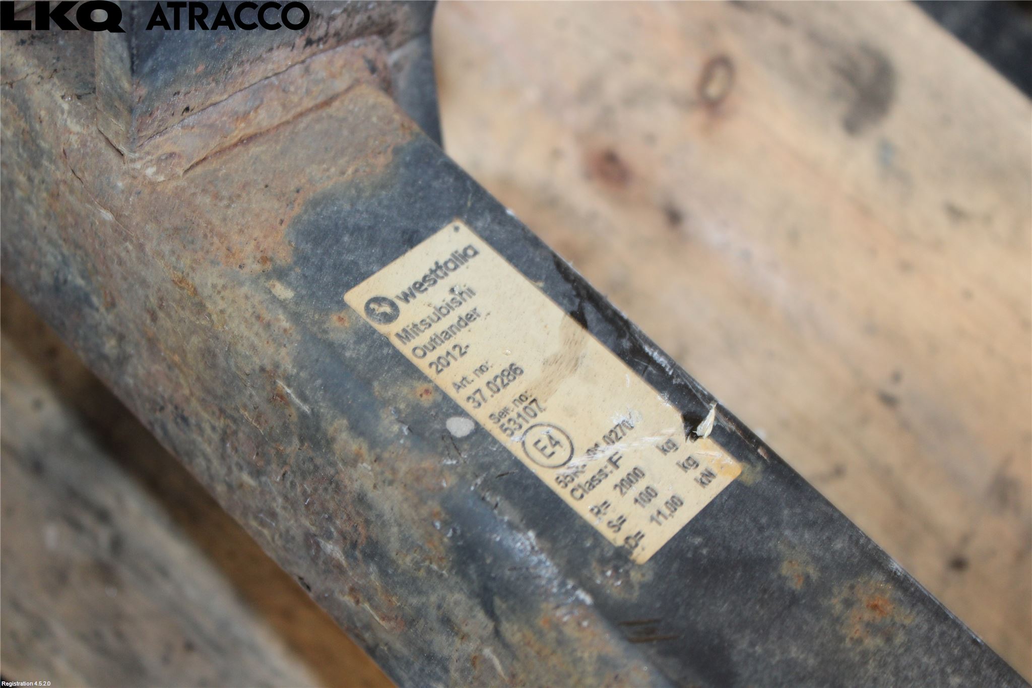 Mitsubishi OUTLANDER 13-21 Tilhengerfeste