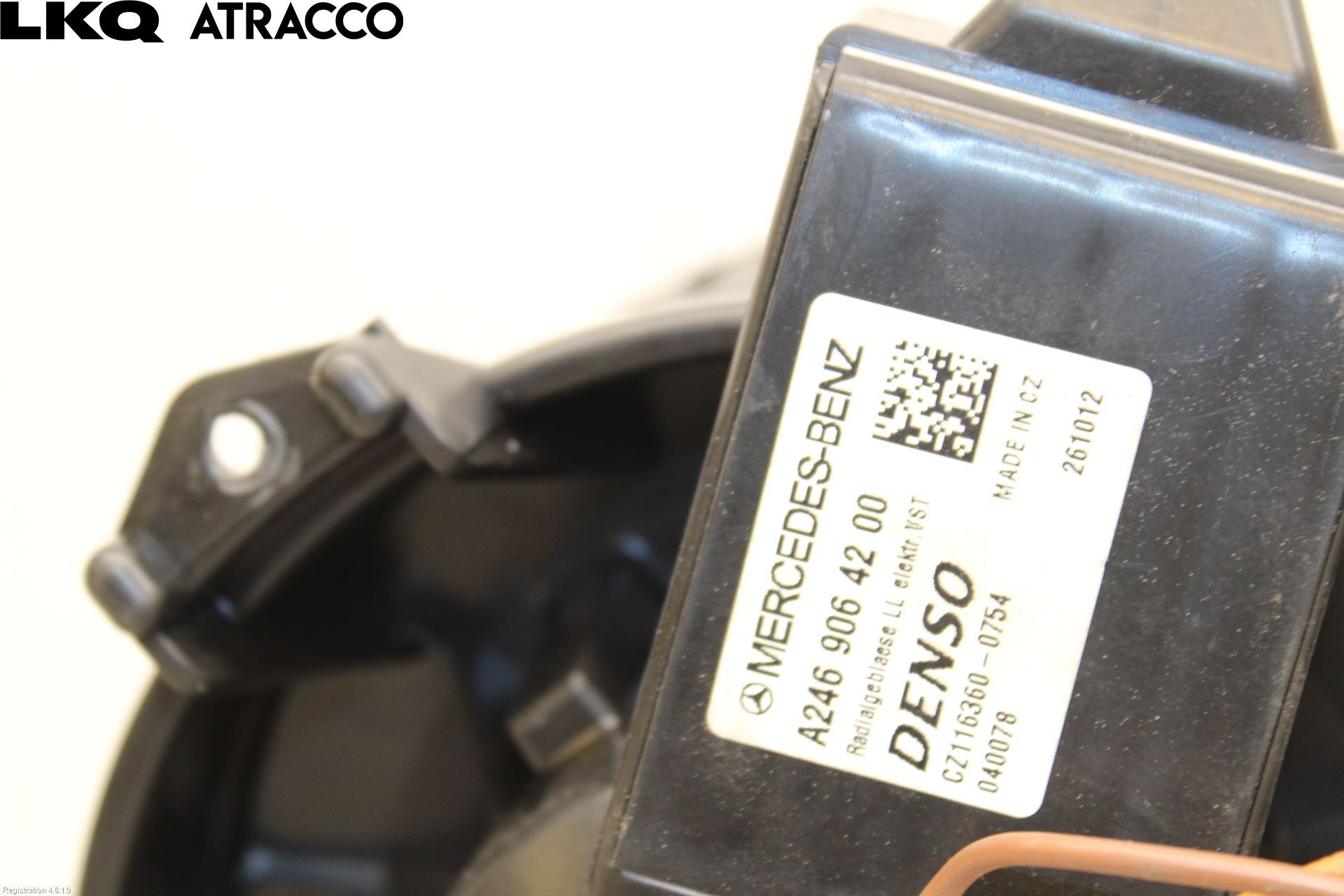 Mercedes-Benz MB B-KLASS (W246/W242) 12-19 Varmeapparat Viftemotor
