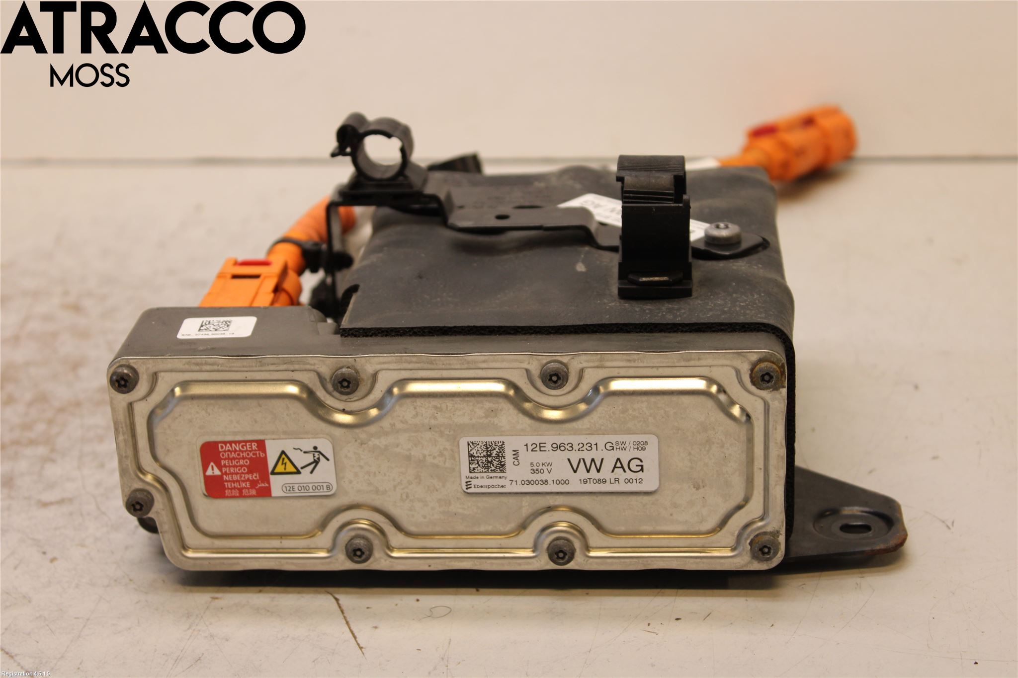 Volkswagen VW GOLF / E-GOLF VII 13-20 Motorvarmer Elektrisk