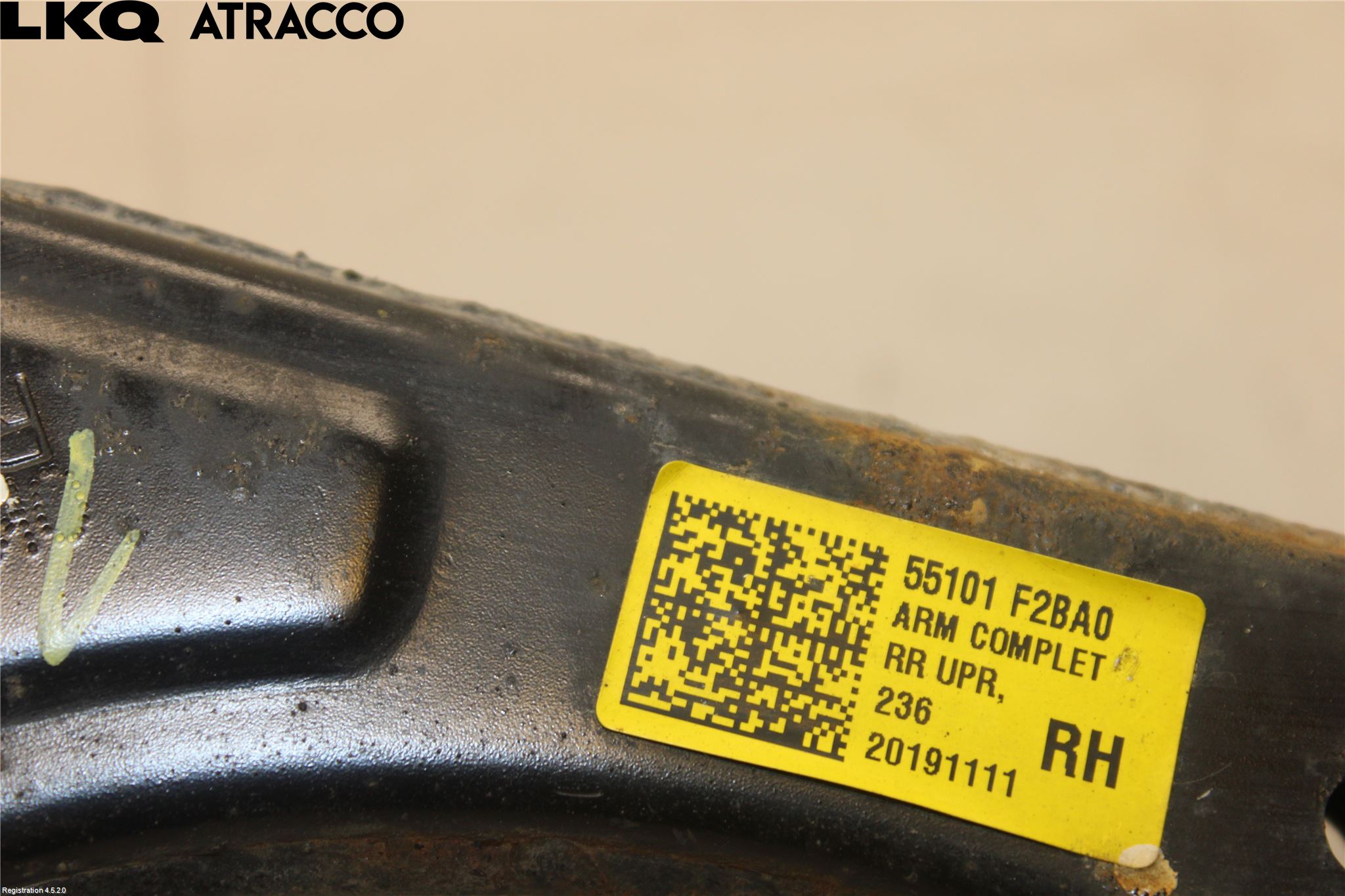 Hyundai KONA/ELECTRIC OS 18-23 Bærearm Bak Høyre Øvre