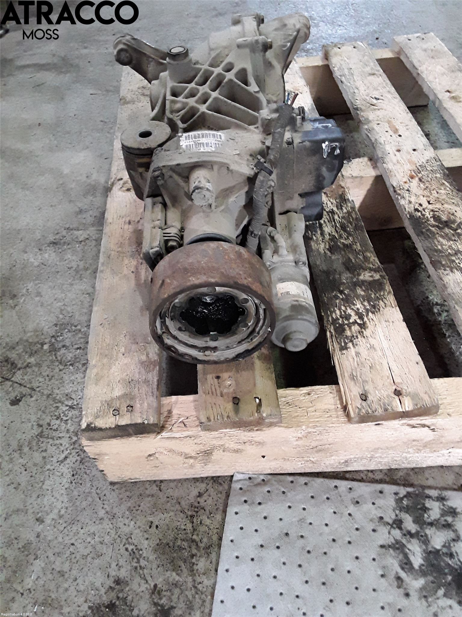 Volvo XC60 09-13 Bakaksel Kardang Bak -Diff