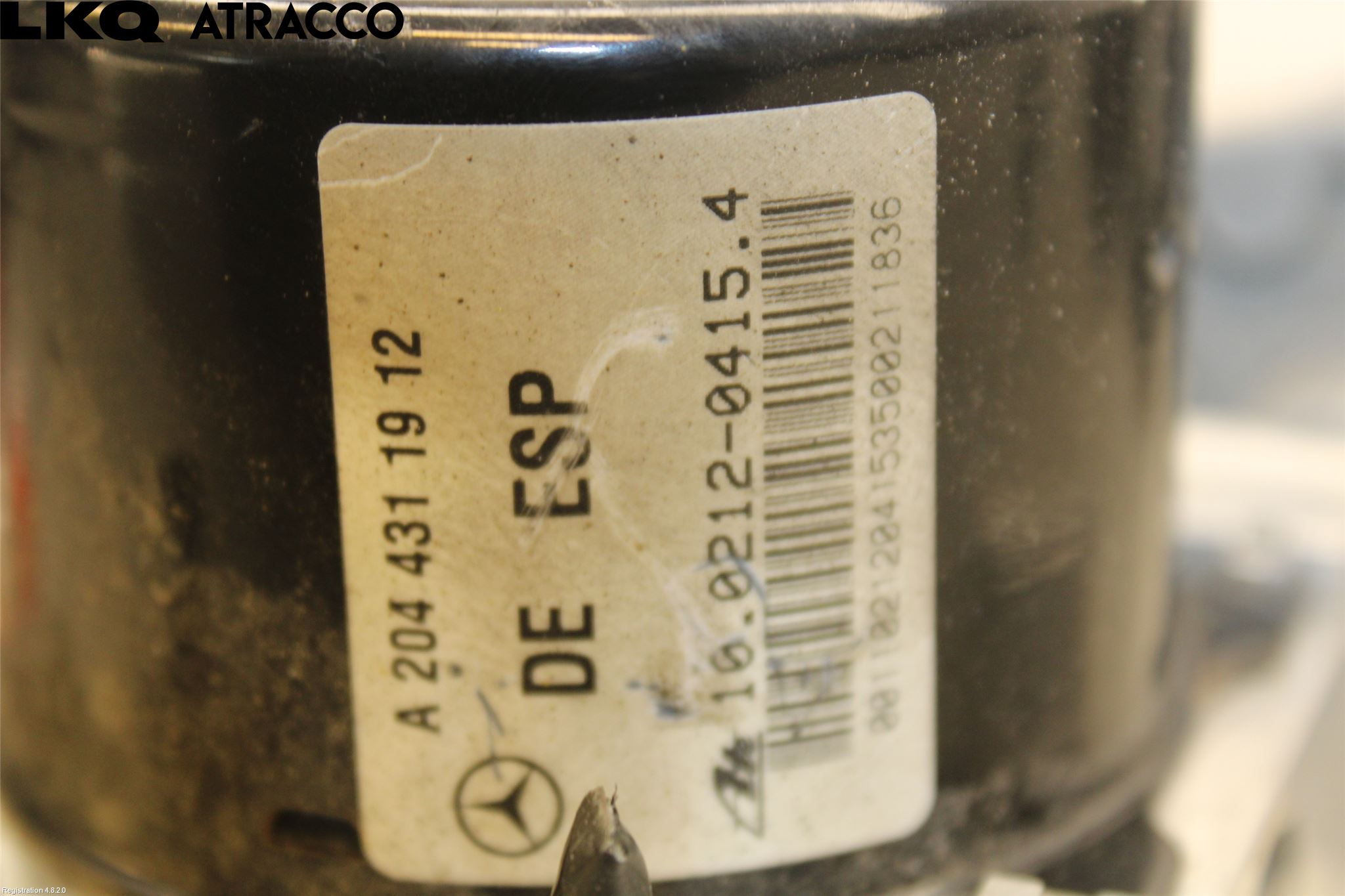 Mercedes-Benz MB C-KLASS (W204) 07-15 Abs Hydraulikkaggregat