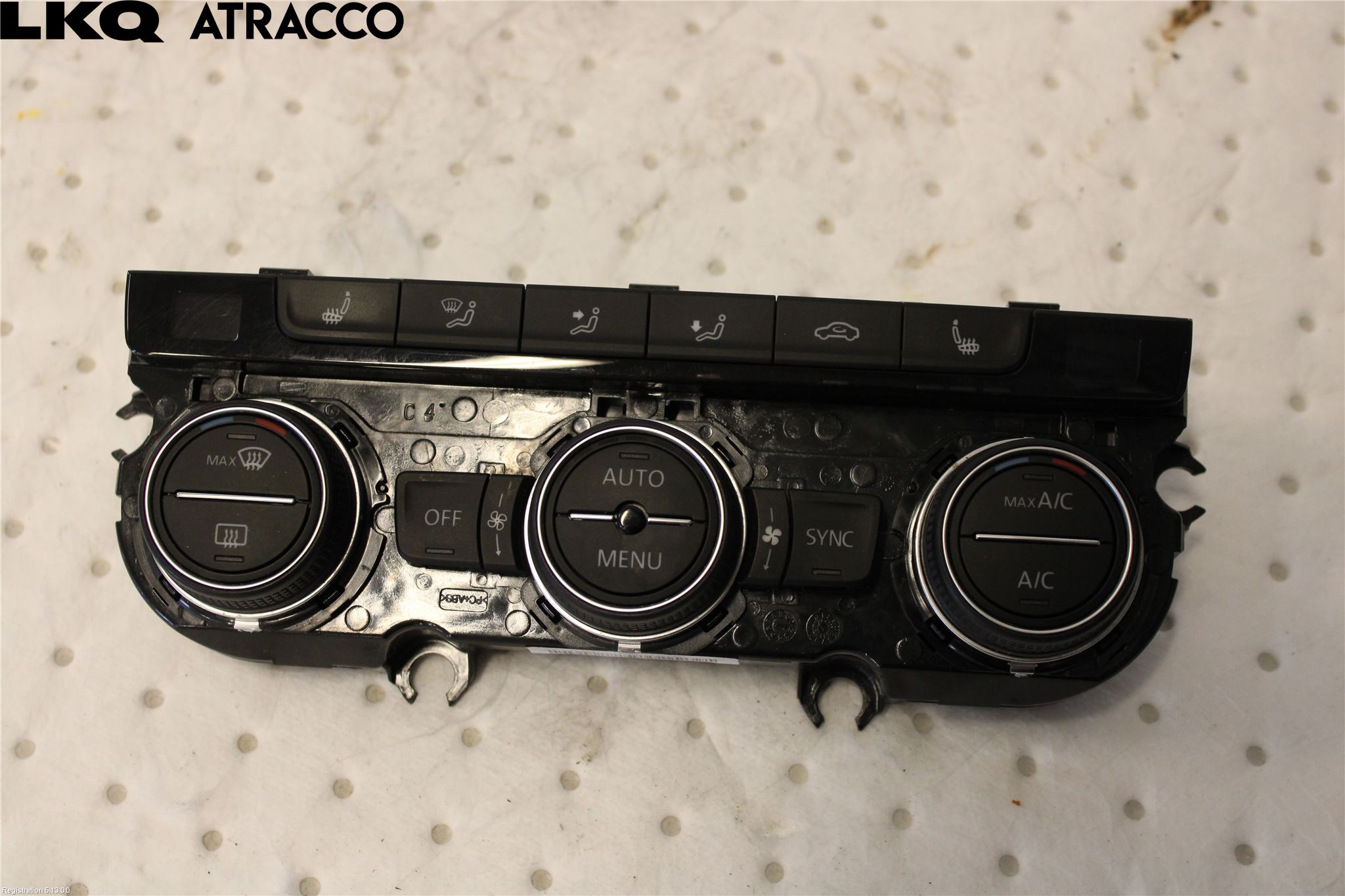 Volkswagen VW GOLF / E-GOLF VII 13-20 Varme Ac Betjening-Display