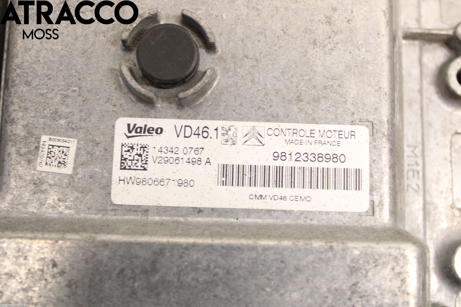 Peugeot 308 14-21 Styreenhet Innsprøytning