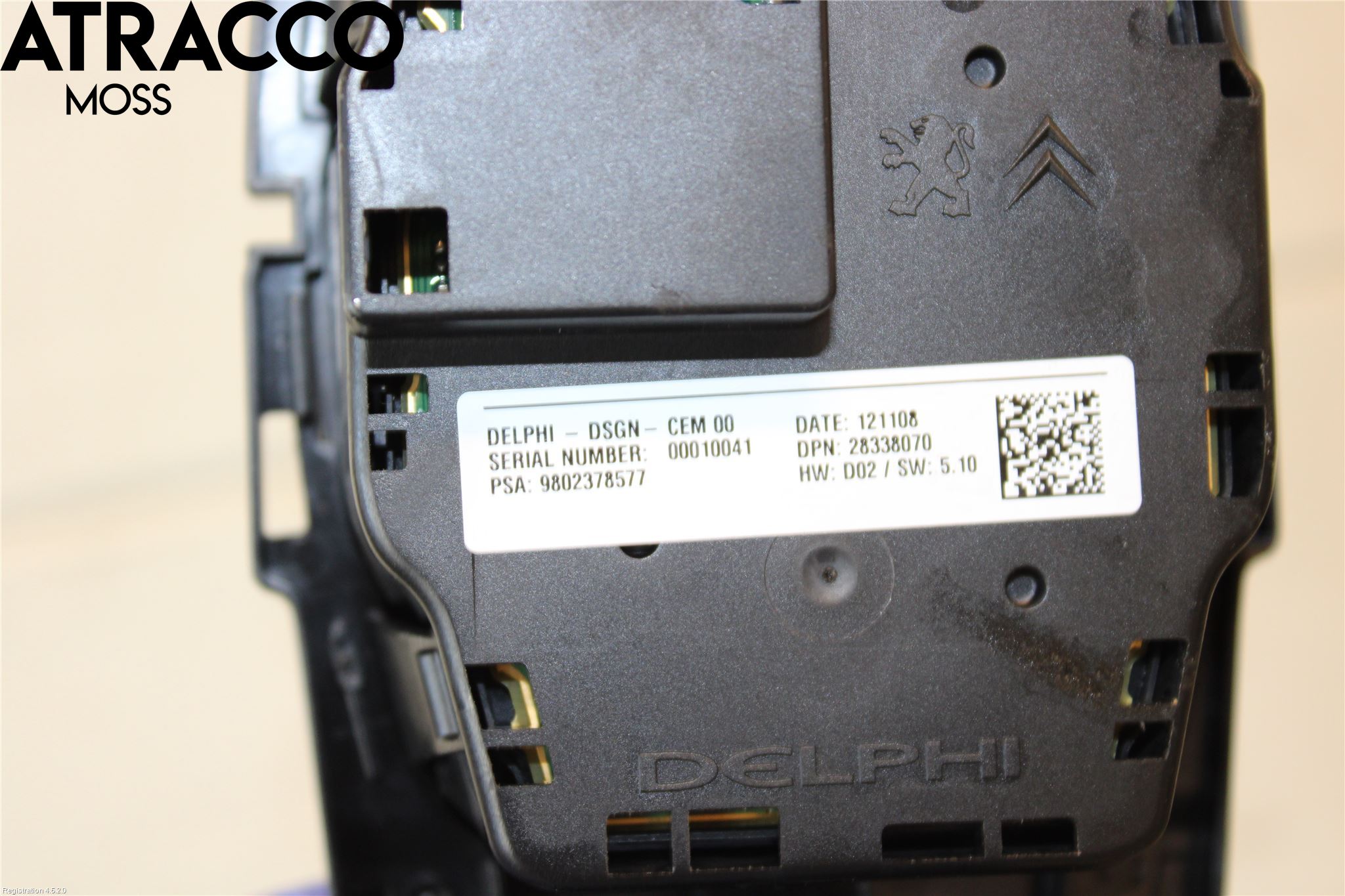 Peugeot 508 11-18 Bryter Multifunksjon