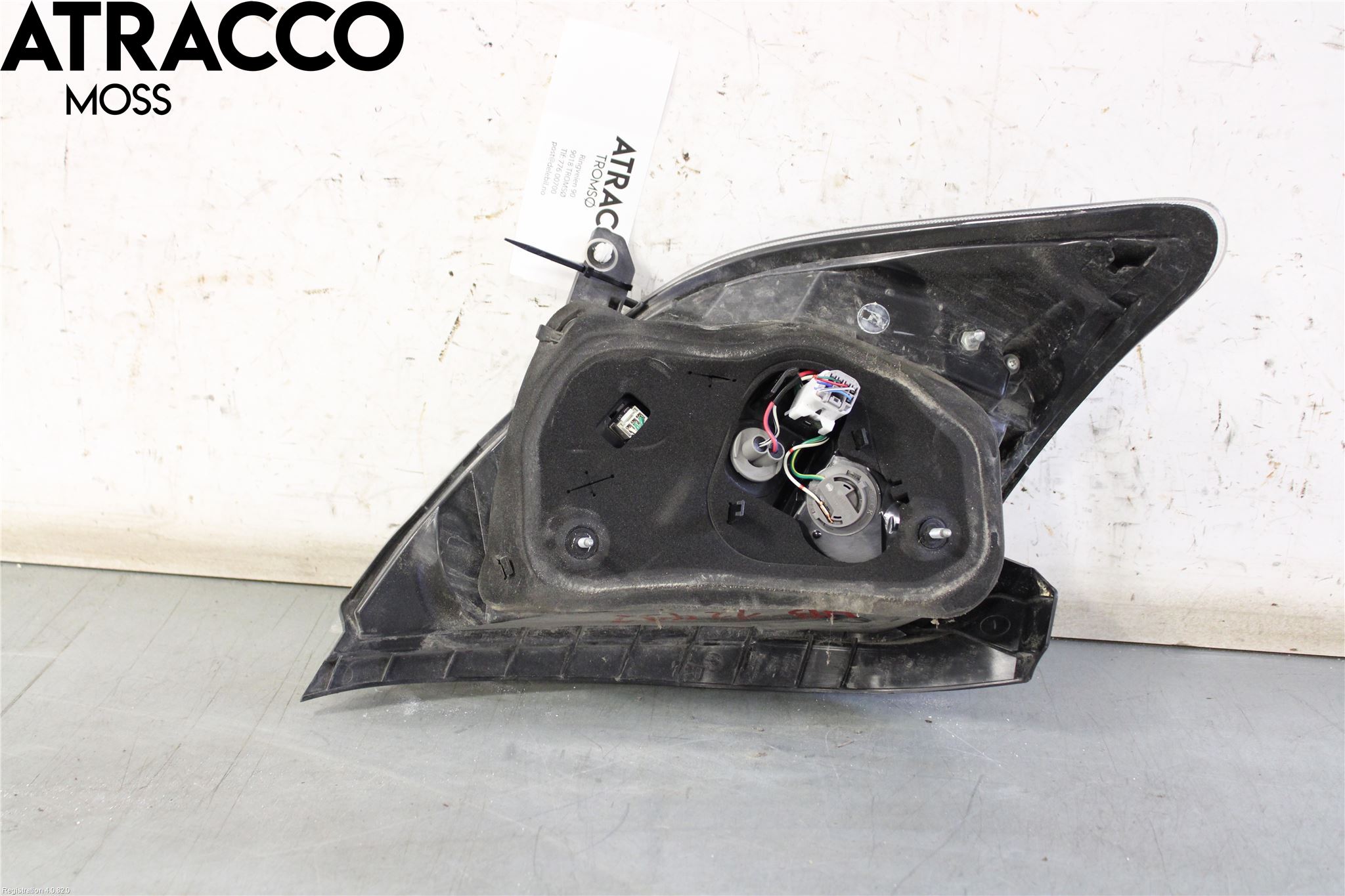 Toyota YARIS XP130 12-14 Baklykt Høyre