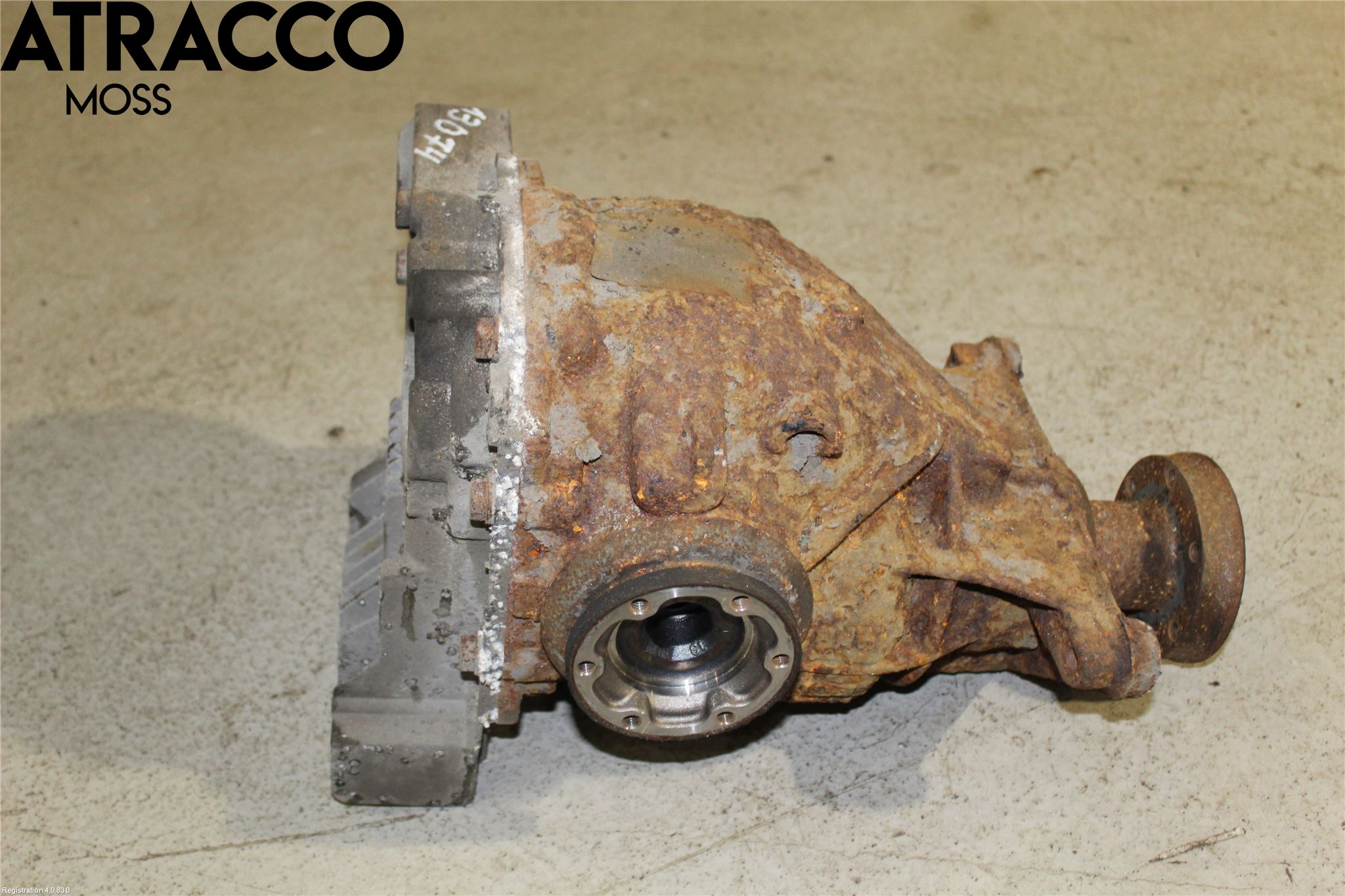 BMW 5 E60/61 Sed/Tou 02-10 Bakaksel Kardang Bak -Diff