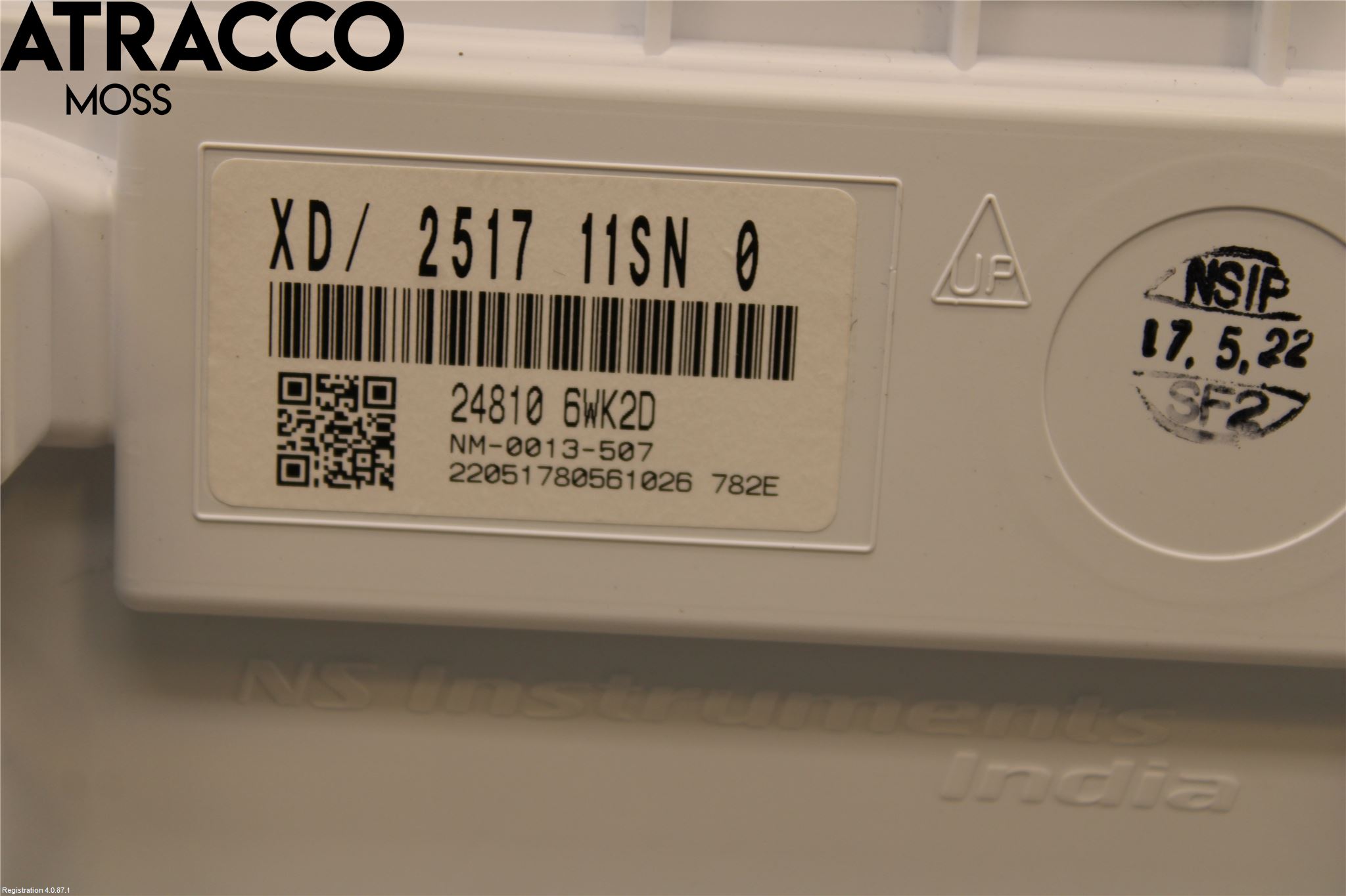 Nissan LEAF 18- Instr Kombinert