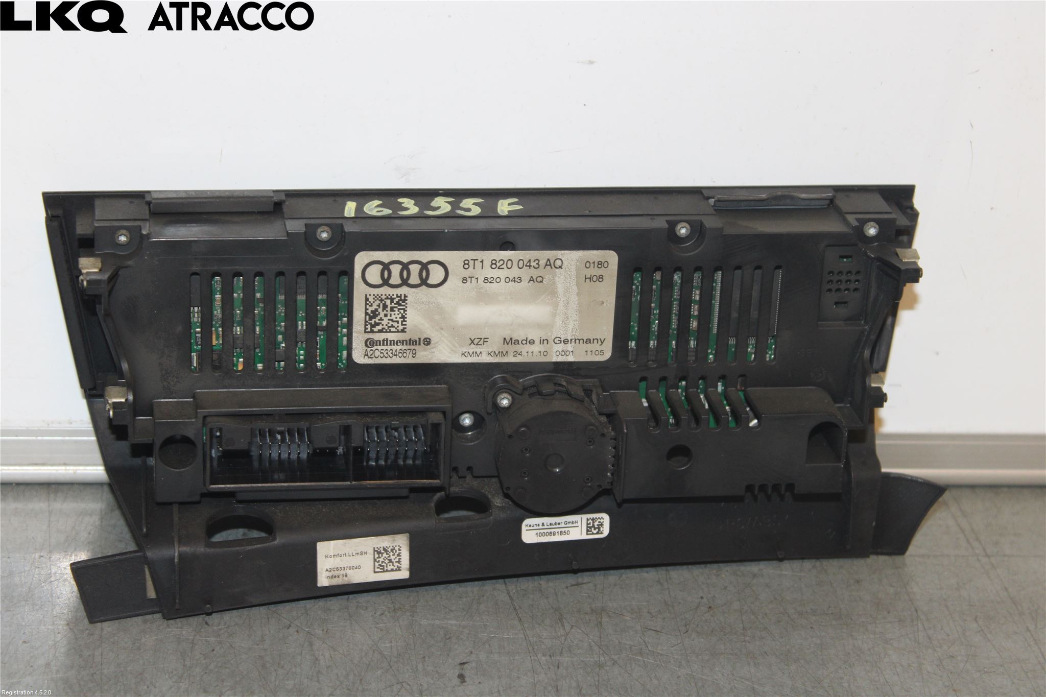 Audi Q5 09-16 Varme Ac Betjening-Display