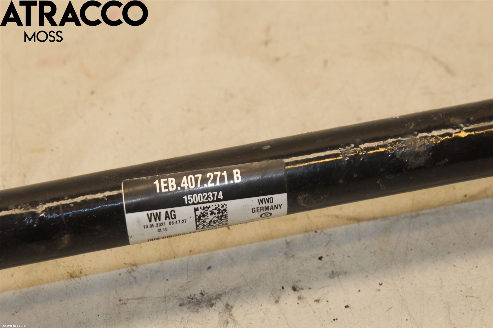 Audi Q4 E-TRON FZ 22- Drivaksel Foran Kompl Venstre