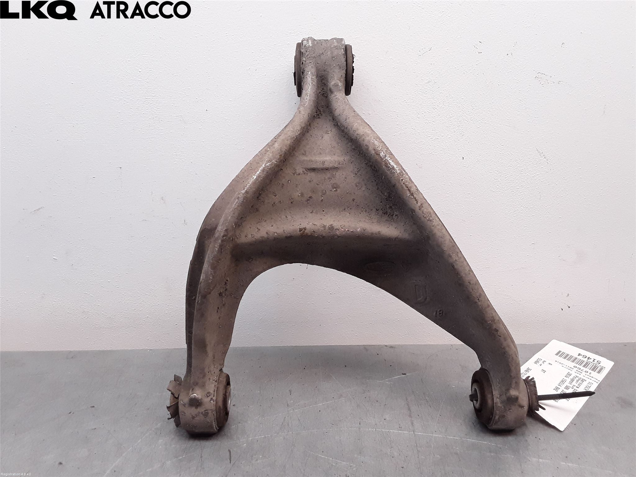 Peugeot 508 11-18 Bærearm Bak Høyre