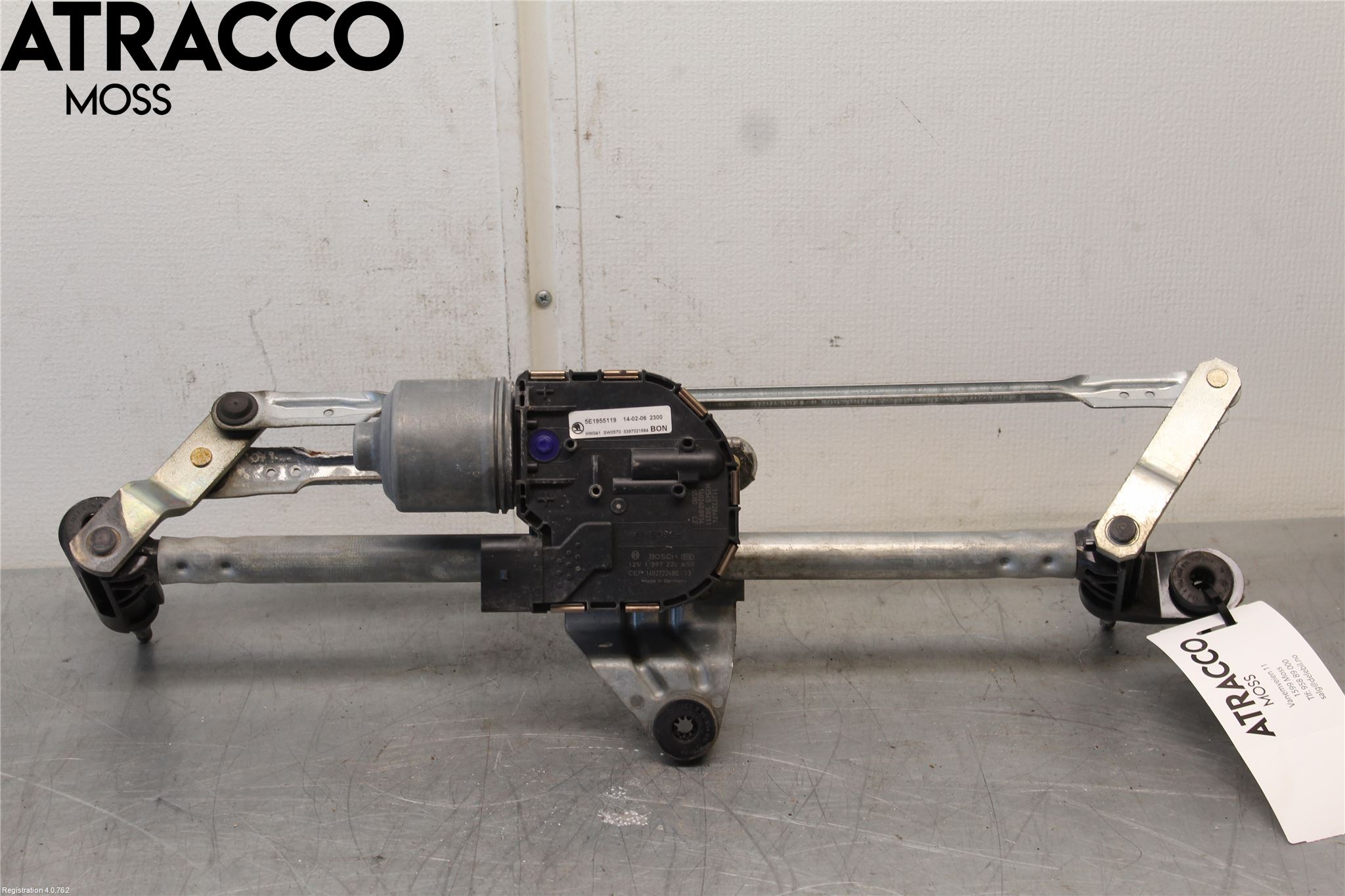 Skoda OCTAVIA (5E) 13-20 Viskermotor Frontrute