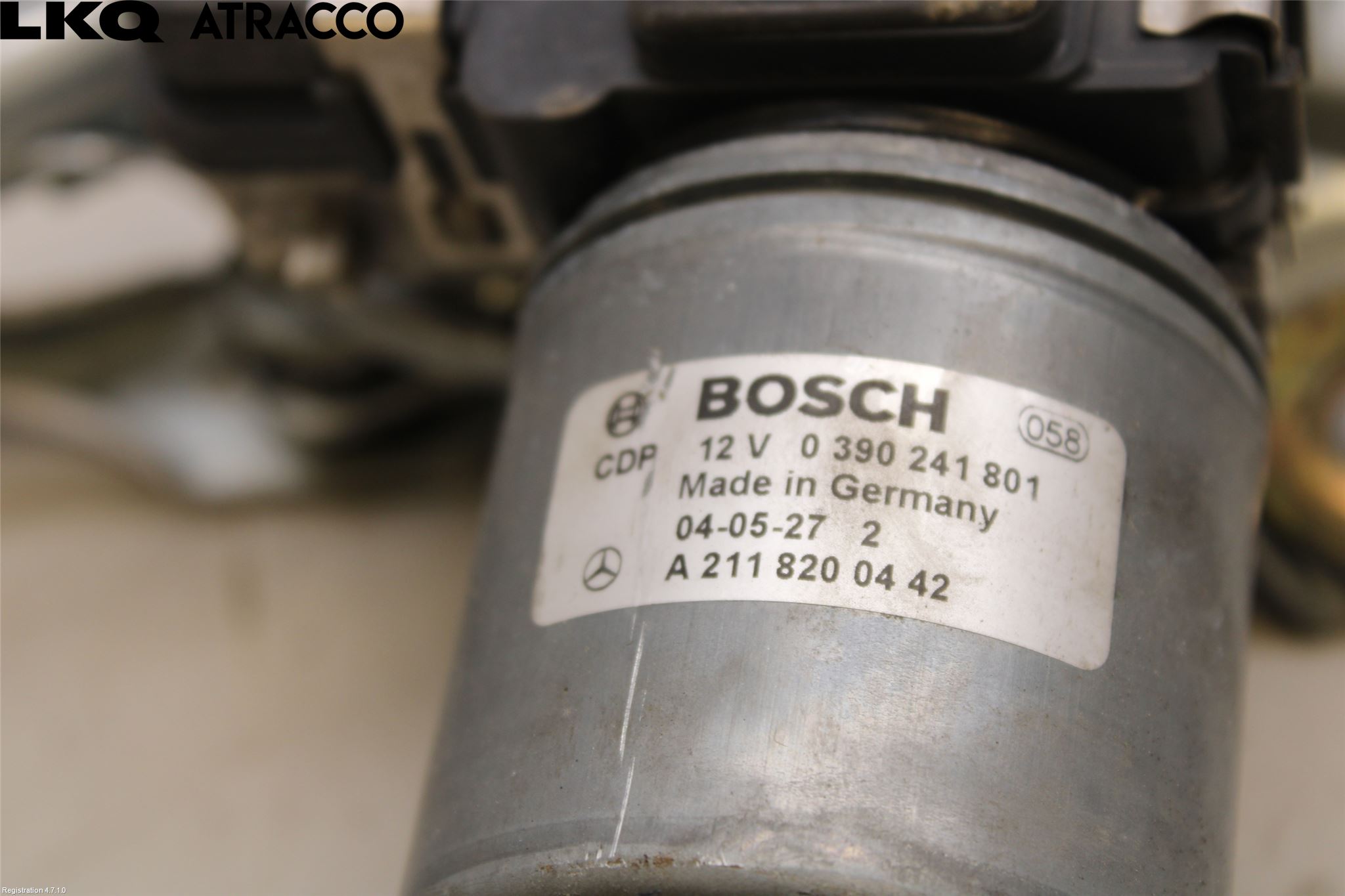 Mercedes-Benz MB E-KLASS (W211) 02-09 Viskermotor Frontrute