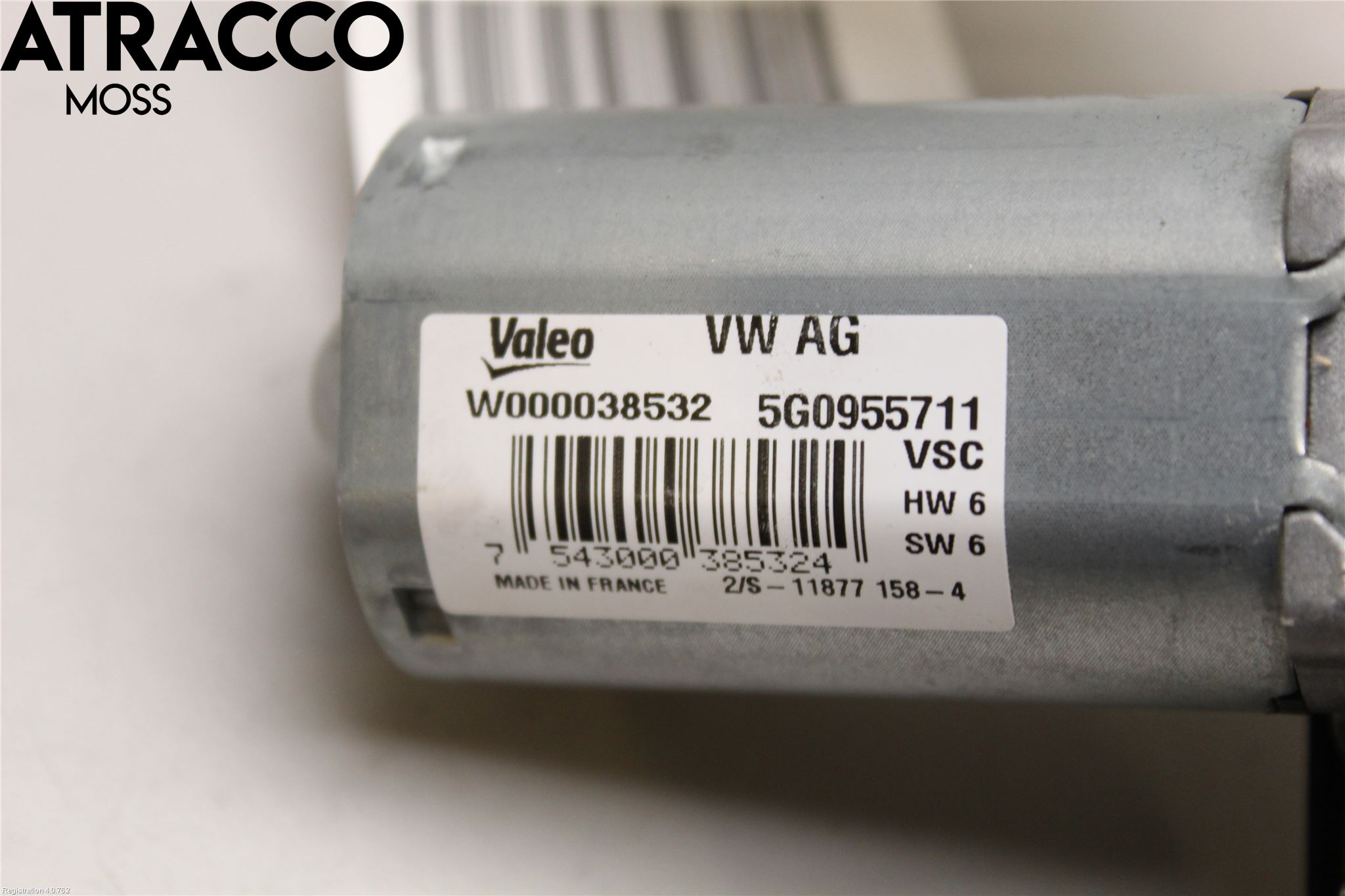 Volkswagen VW GOLF / E-GOLF VII 13-20 Viskermotor Bakluke