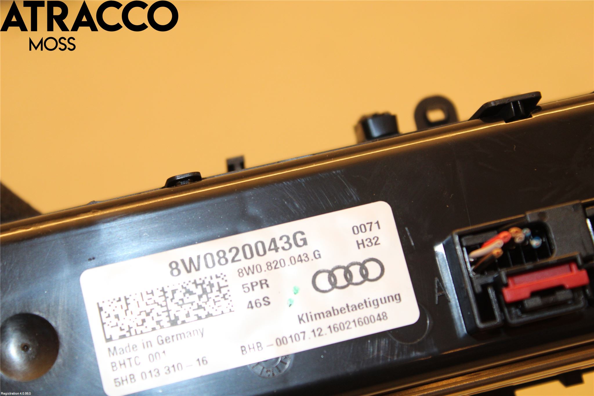 Audi A5 17- Varme Ac Betjening-Display