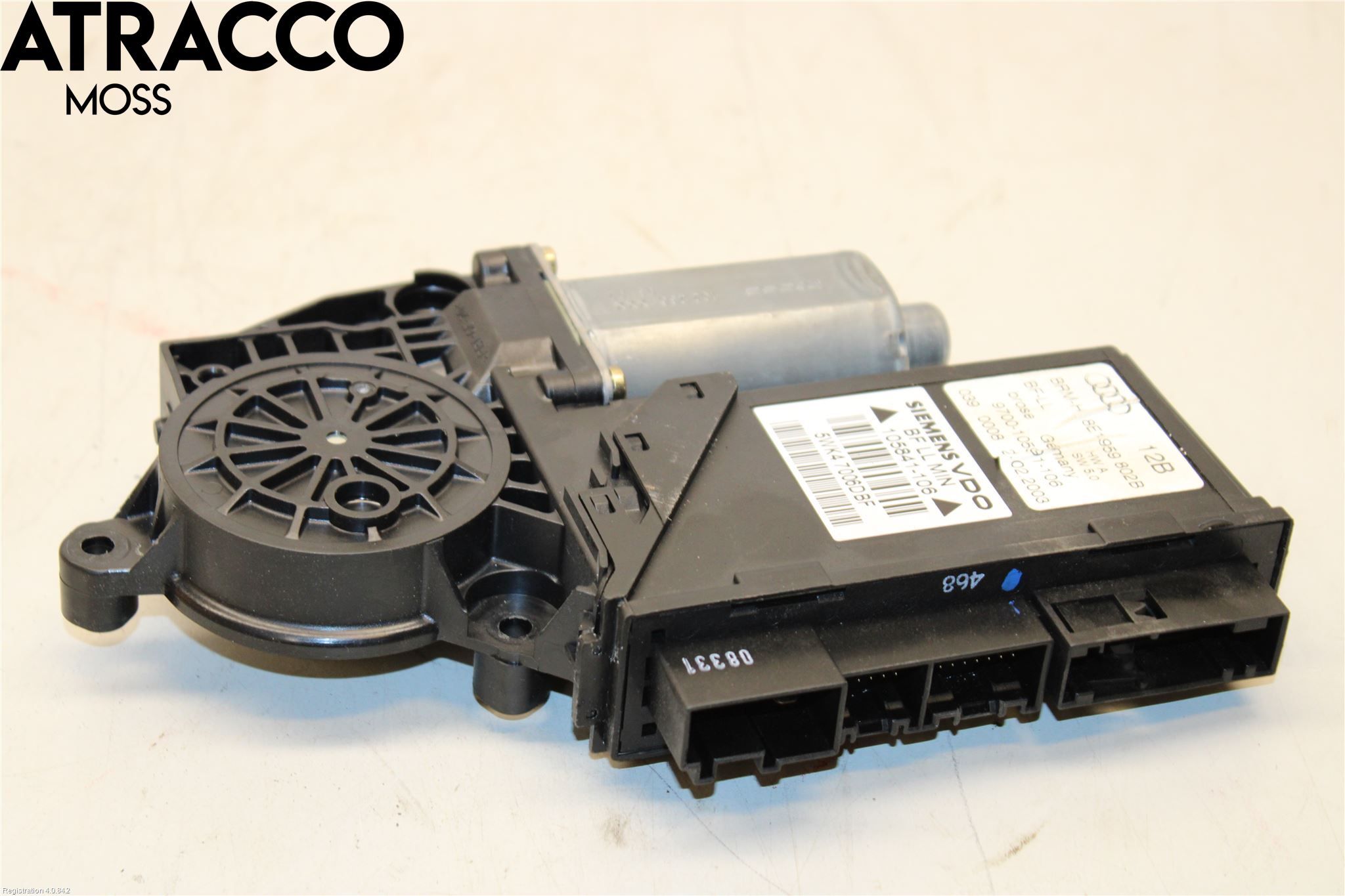 Audi A4/S4 01-05 Vindusheismotor