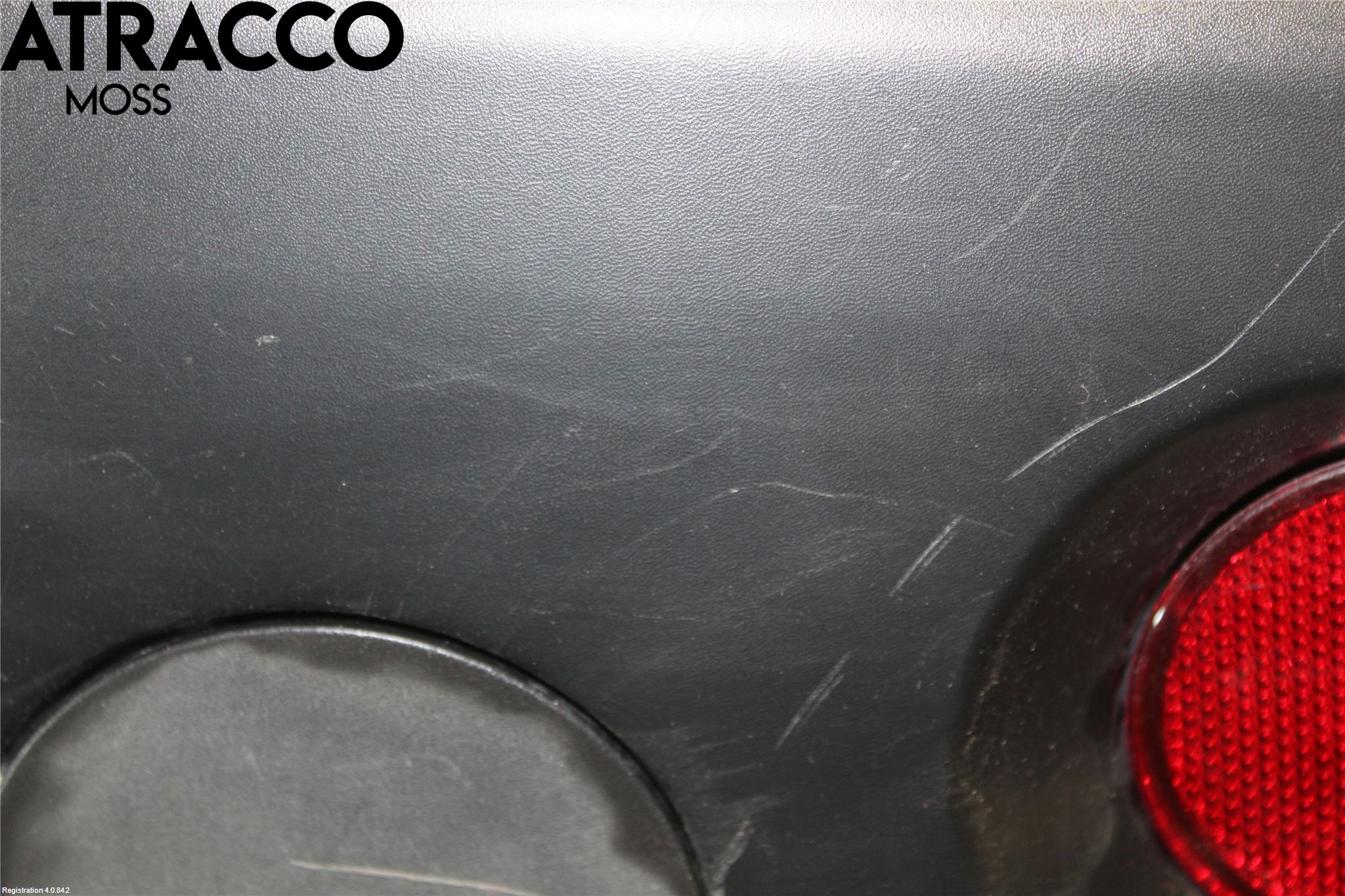 Nissan QASHQAI 10-14 Støtfanger Bak Overtrekk