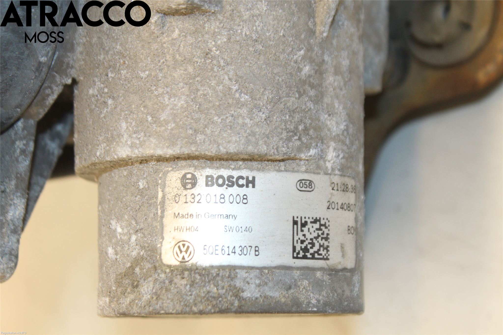 Volkswagen VW GOLF / E-GOLF VII 13-20 Bremsekraftregulator