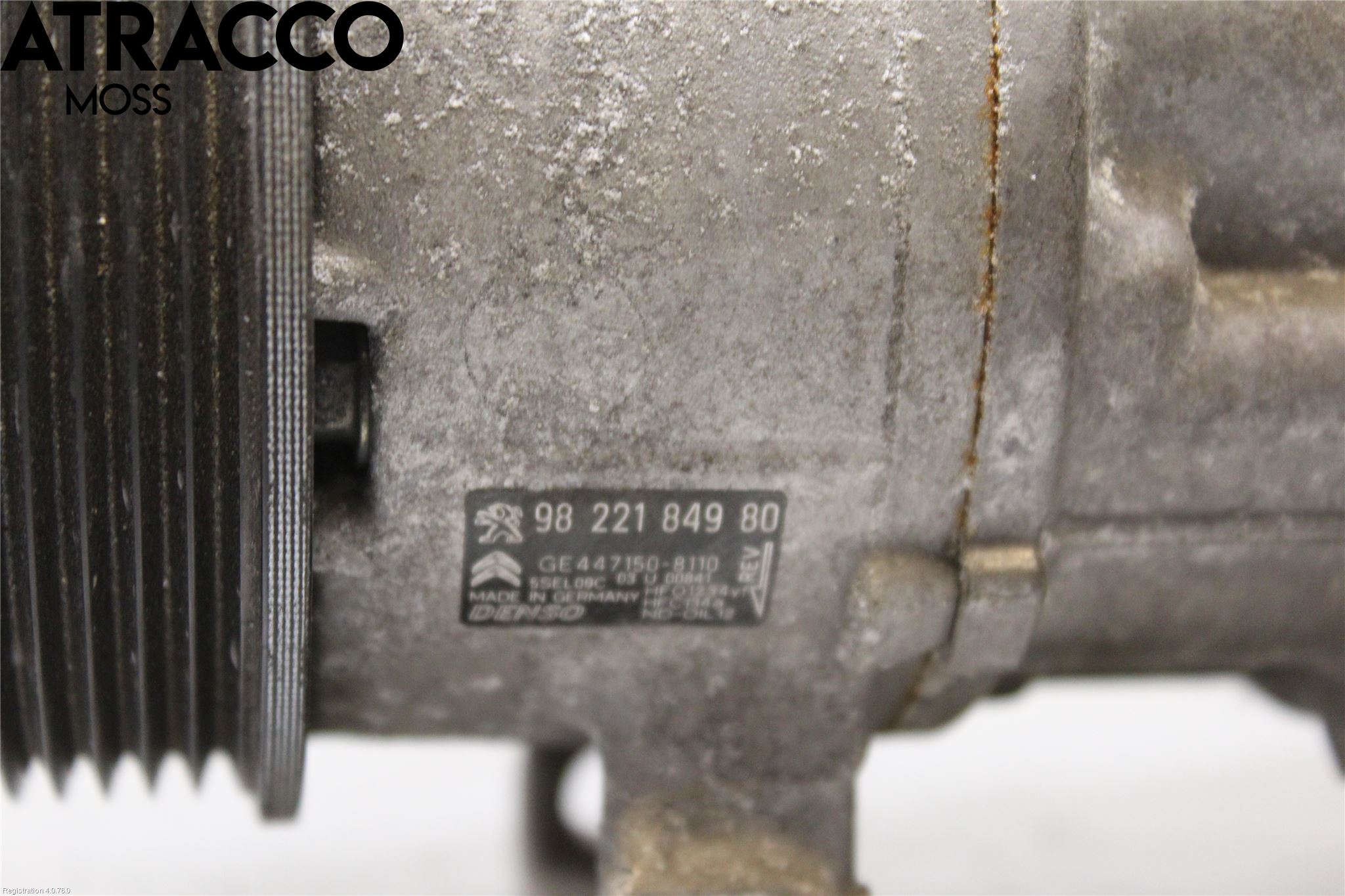 Peugeot 2008 13-20 Varme Ac Kompressor