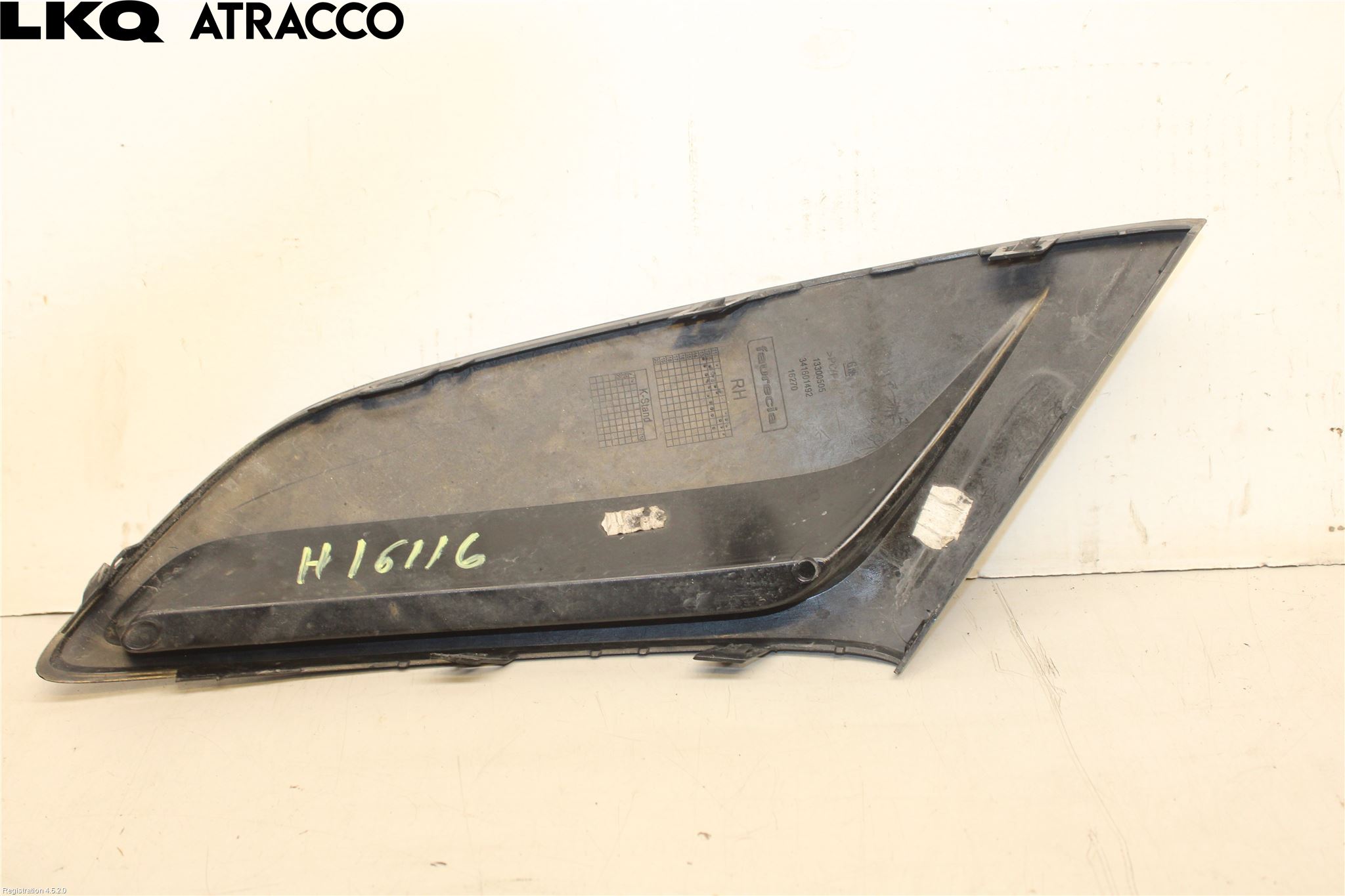 Opel ZAFIRA C 12-19 Støtfanger Foran Hjørne Høyr