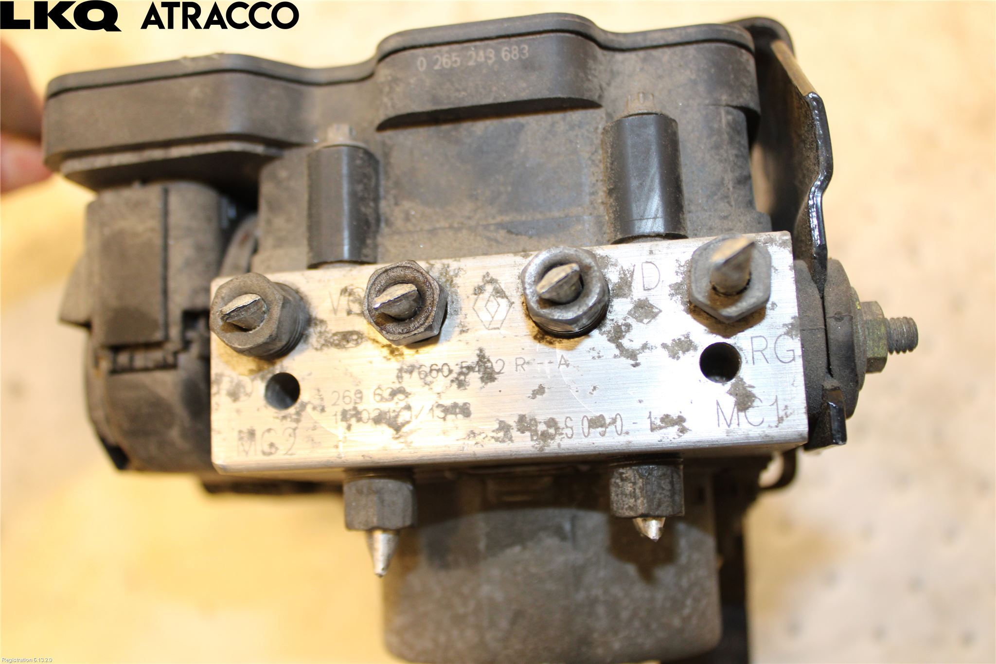 Renault CAPTUR 13-19 Abs Hydraulikkaggregat