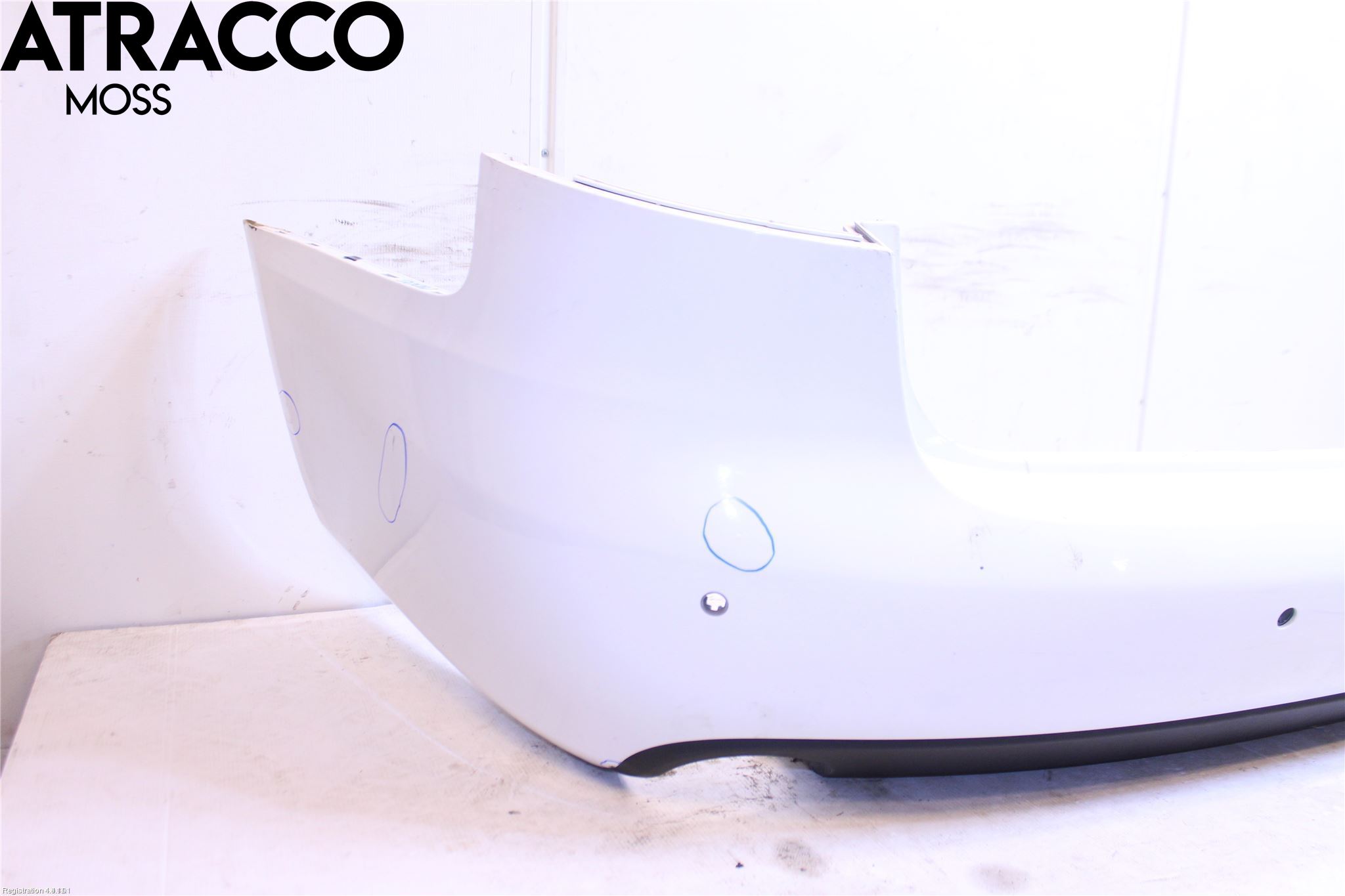 Audi A4/S4 08-11 Støtfanger Bak