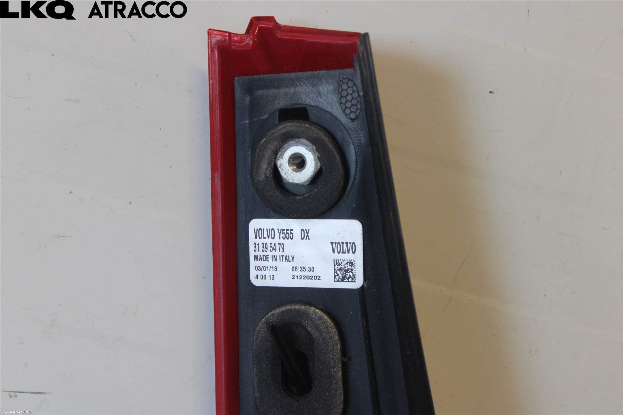 Volvo V40 12-19 Baklykt Høyre