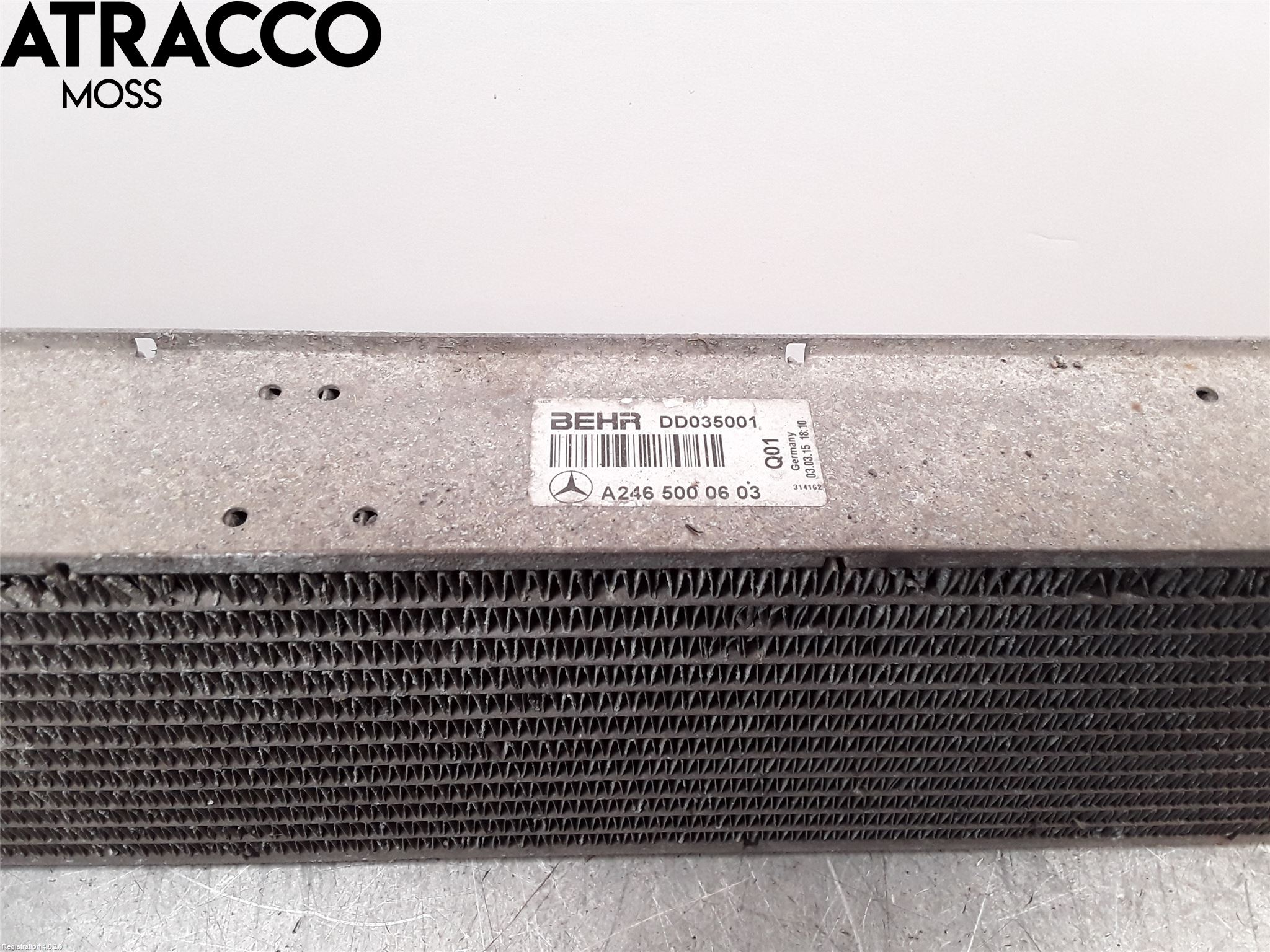Mercedes-Benz MB B-KLASS (W246/W242) 12-19 Intercooler Radiator