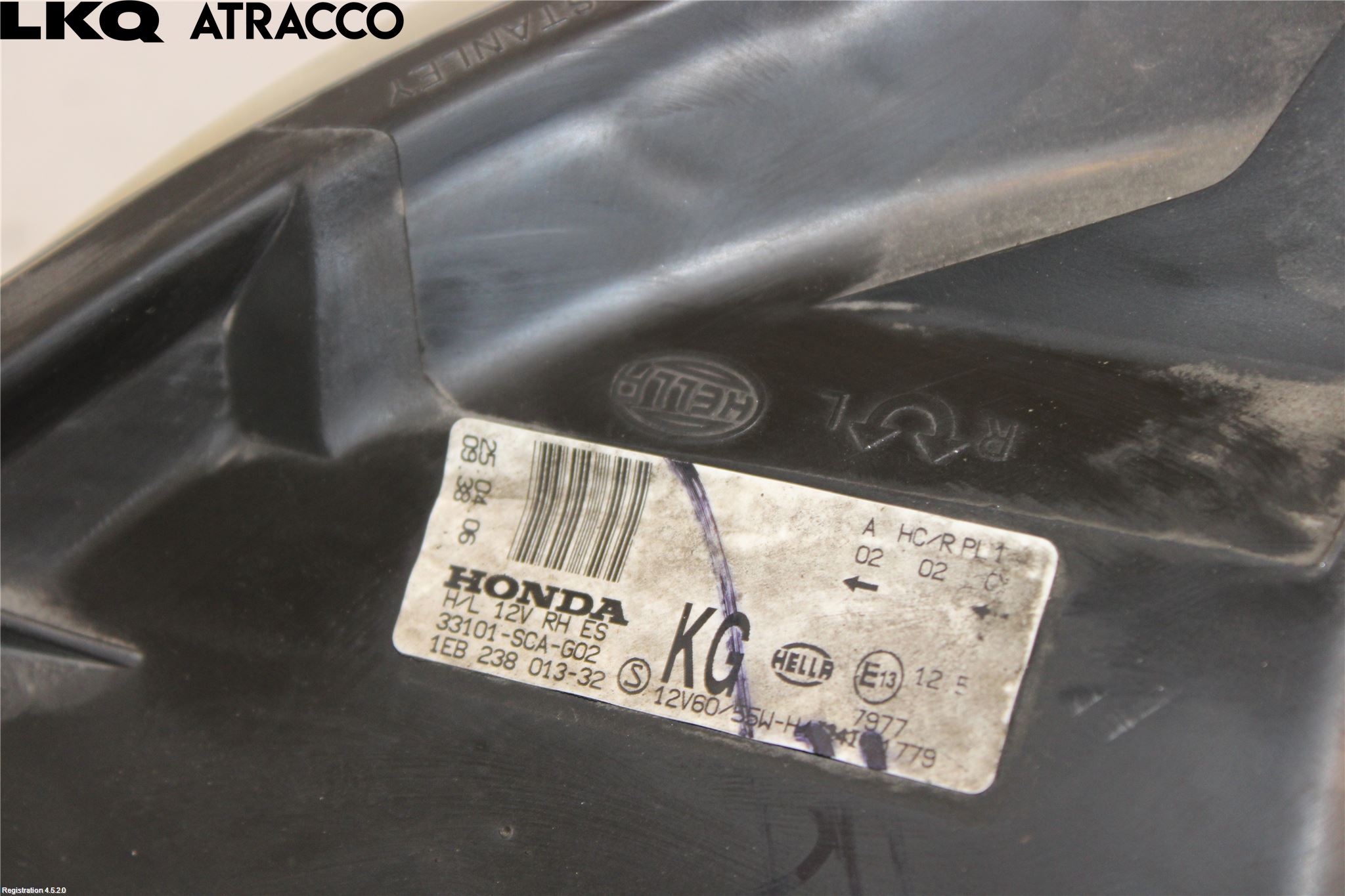 Honda CR-V 02-06 Frontlykt Venstre