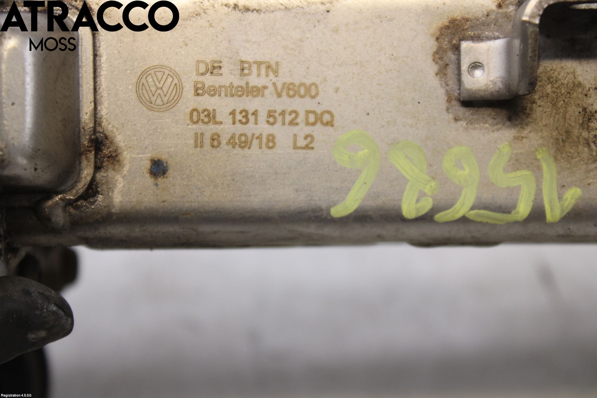 Volkswagen VW GOLF VI 09-13 Egr Ventil