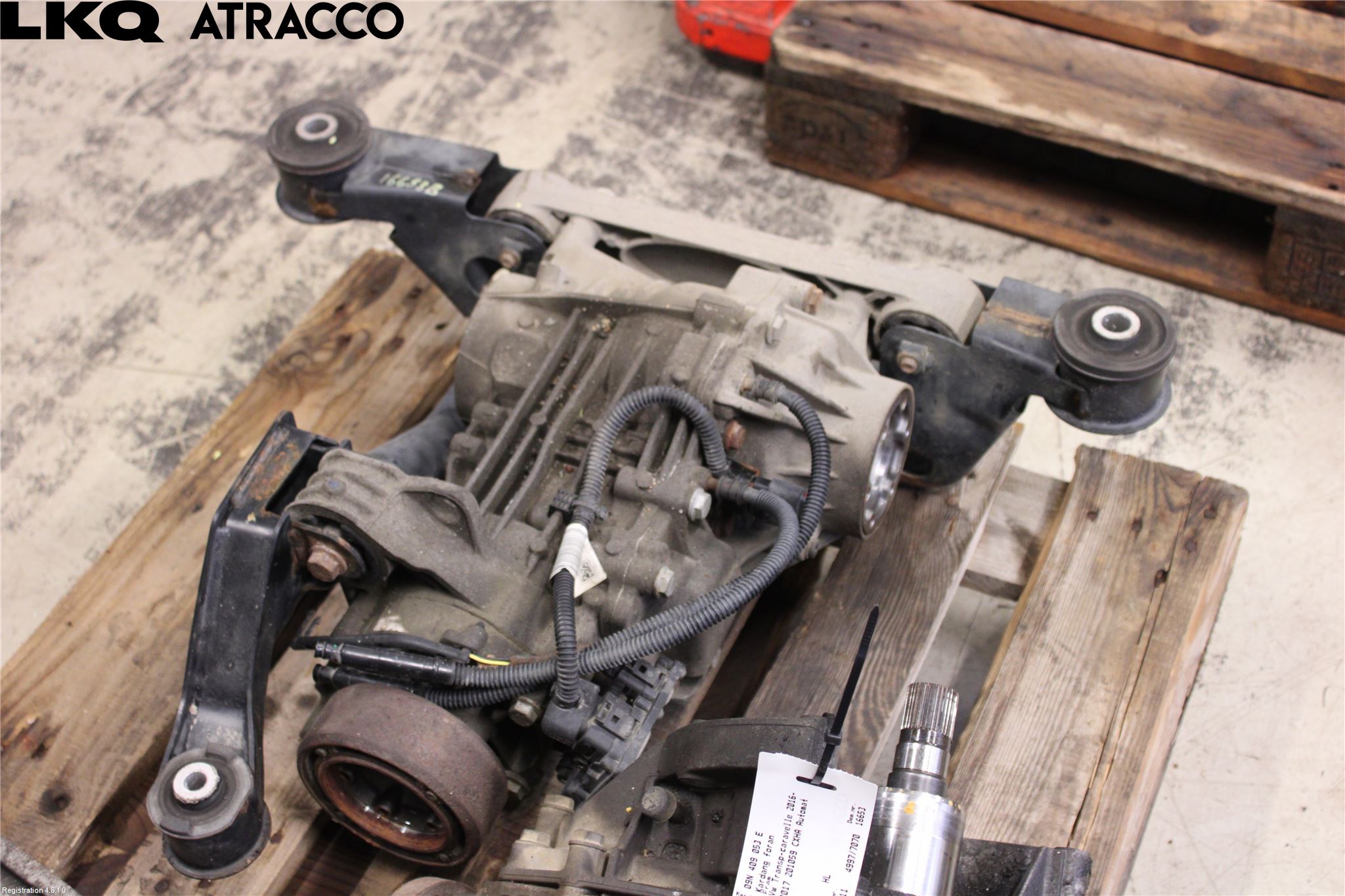 Volkswagen VW TRANSP/CARAVELLE (T6) 16-22 Bakaksel Kardang Bak -Diff