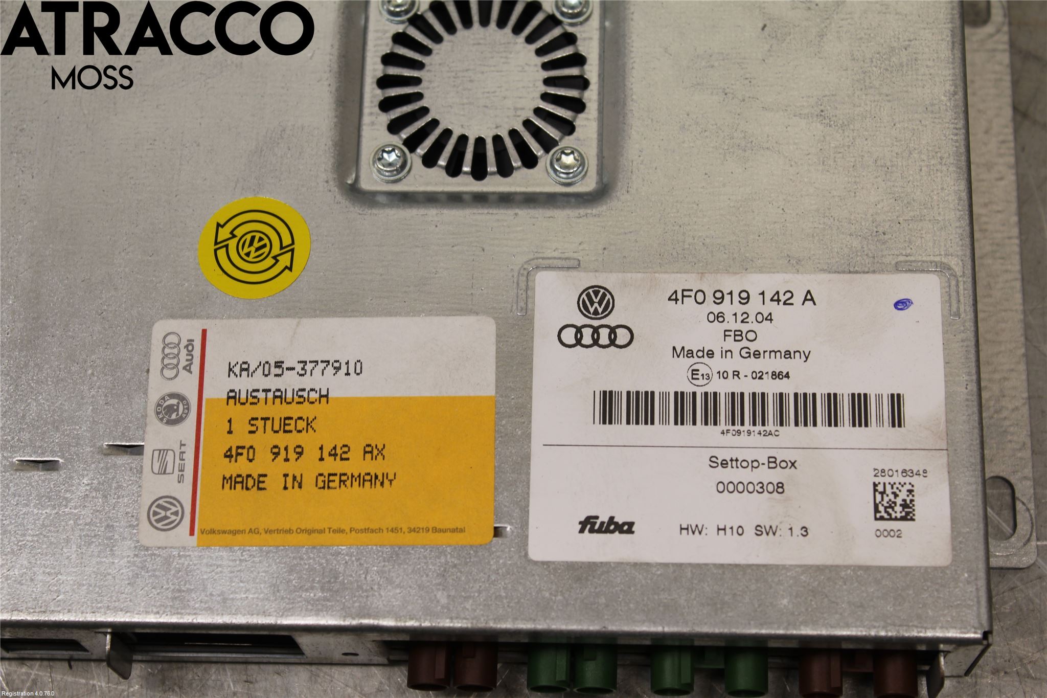 Audi A8/S8 4E  02-09 Stereo Radio Øvrig