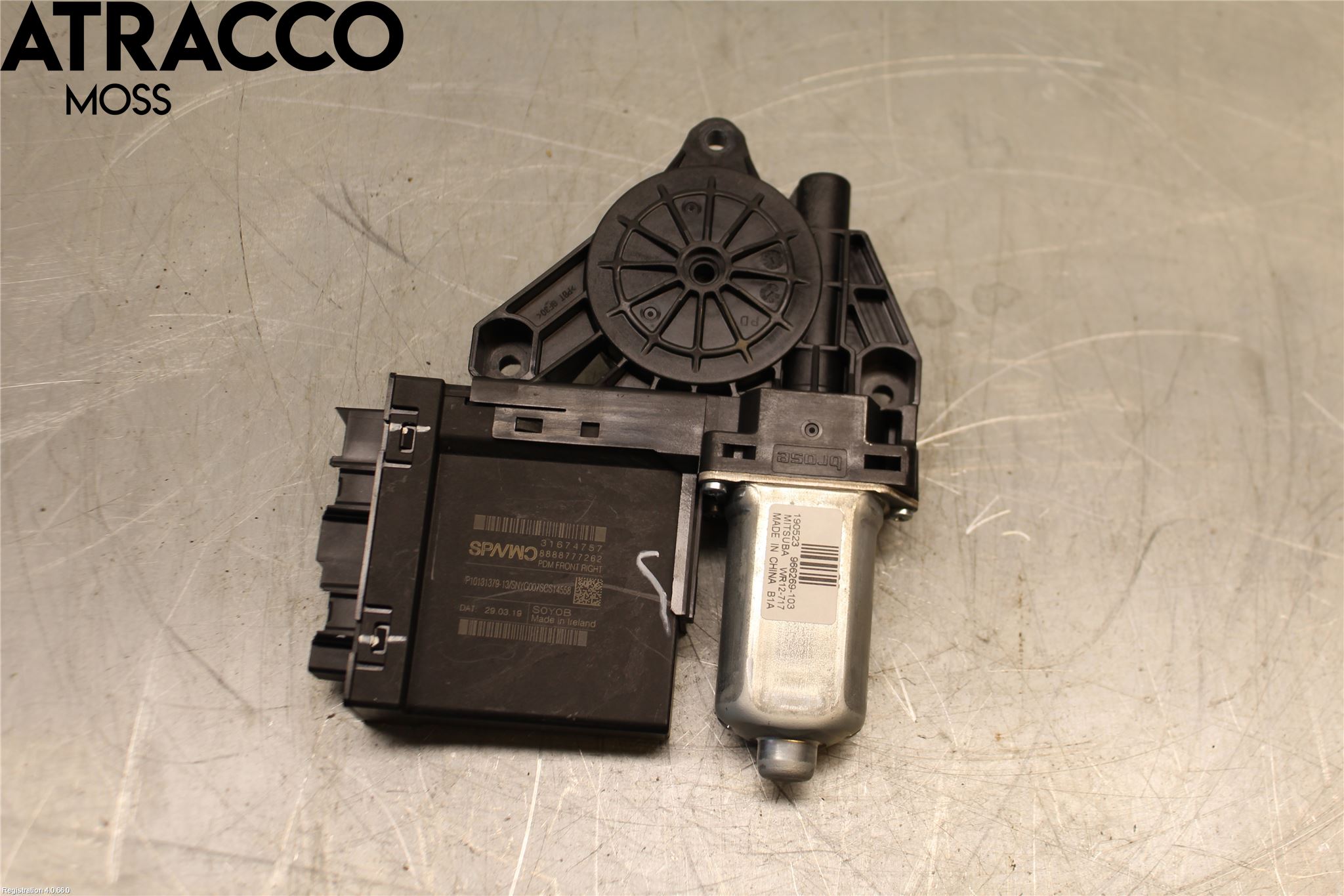 Volvo S60 14-18 Vindusheis El Komp