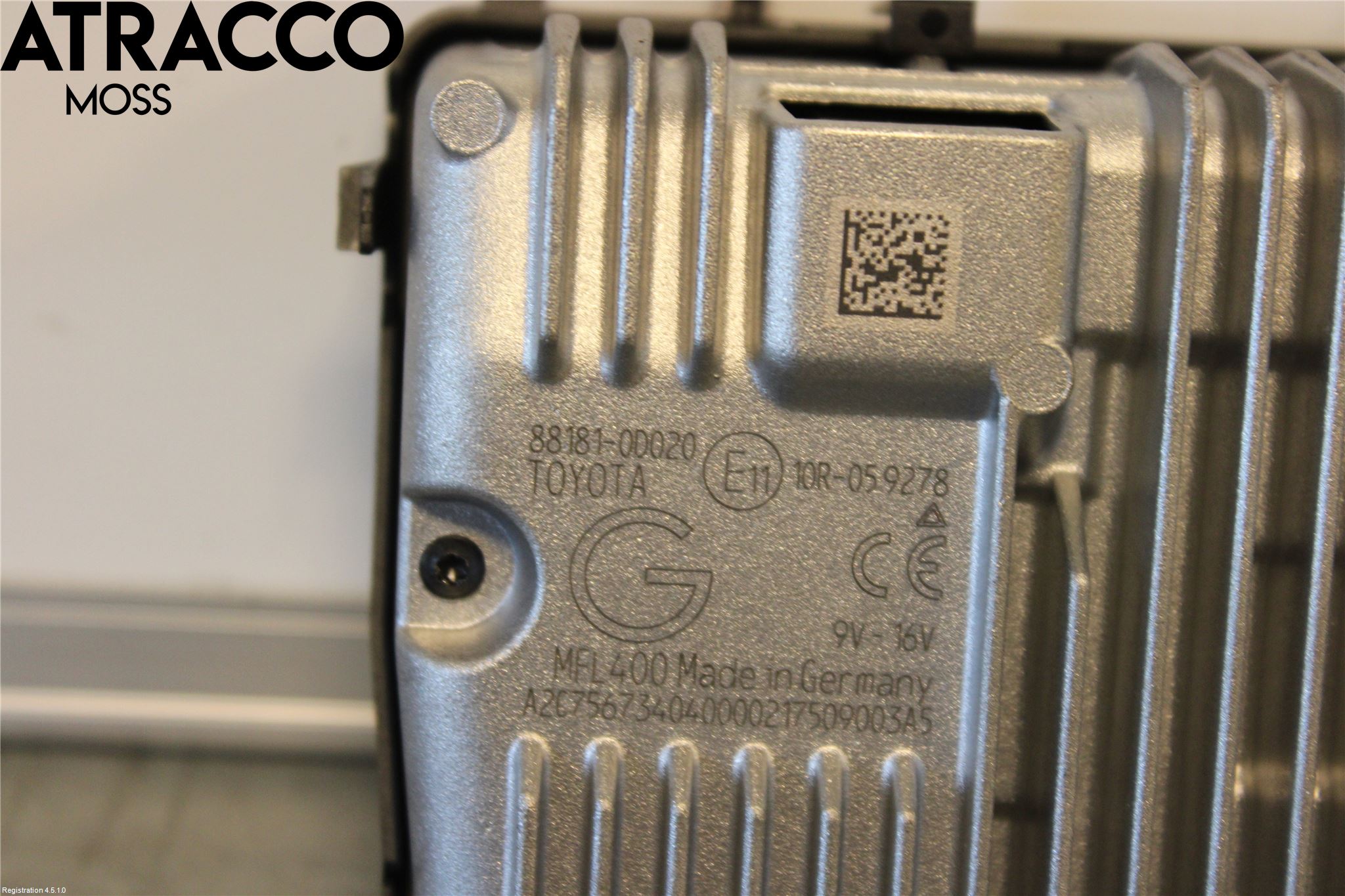 Toyota YARIS XP130 15-20 Sensor Kollisjonsbeskyttelse
