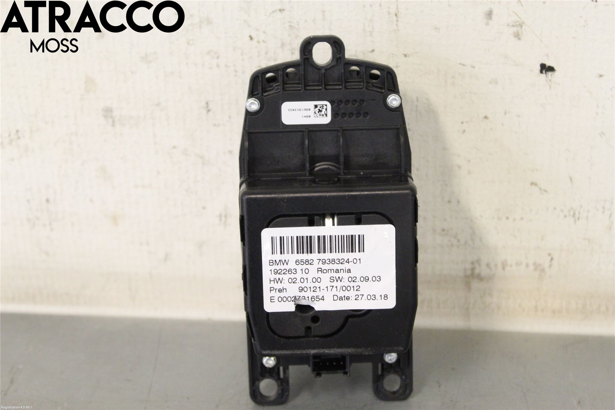 BMW i3 I01 13-22 Bryter Multifunksjon