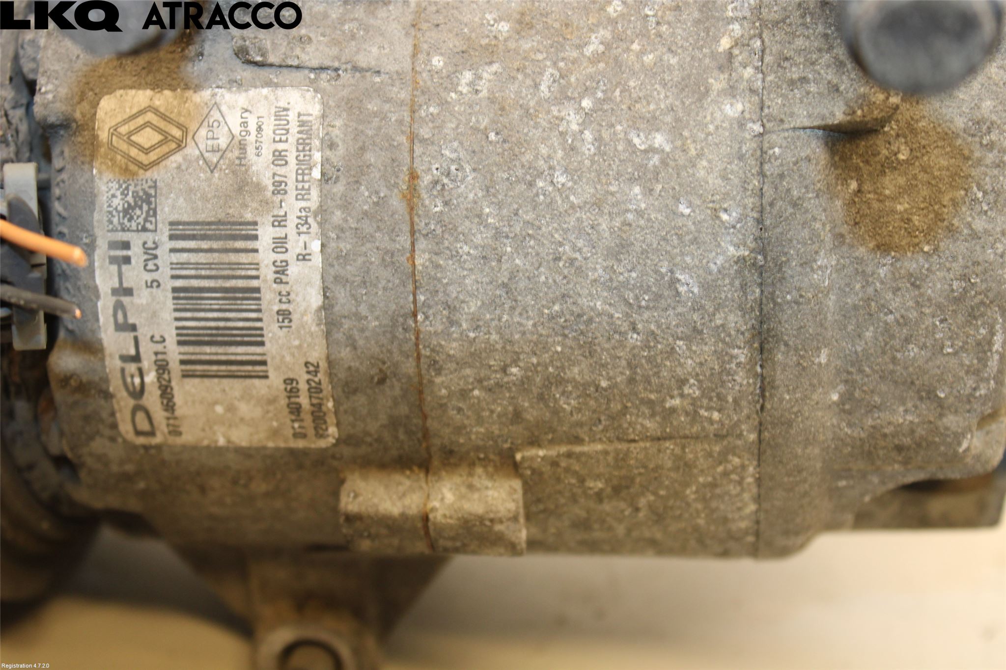 Renault SCÉNIC/GRAND 07-09 Varme Ac Kompressor